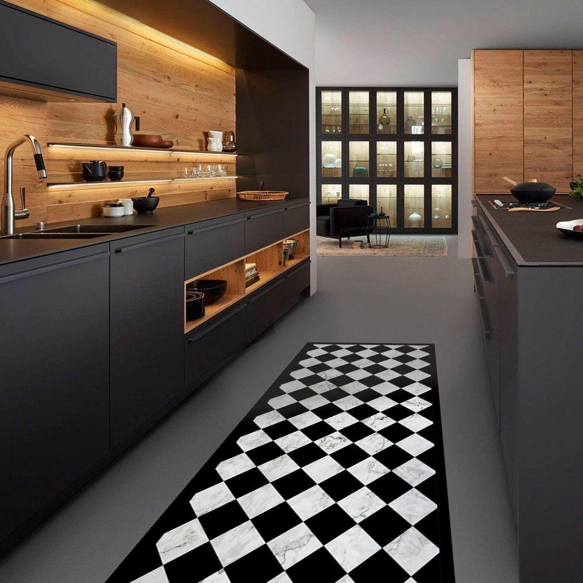 Alfombra Vinílica  Rombo Dama Medium Marble 70x140 cm-3