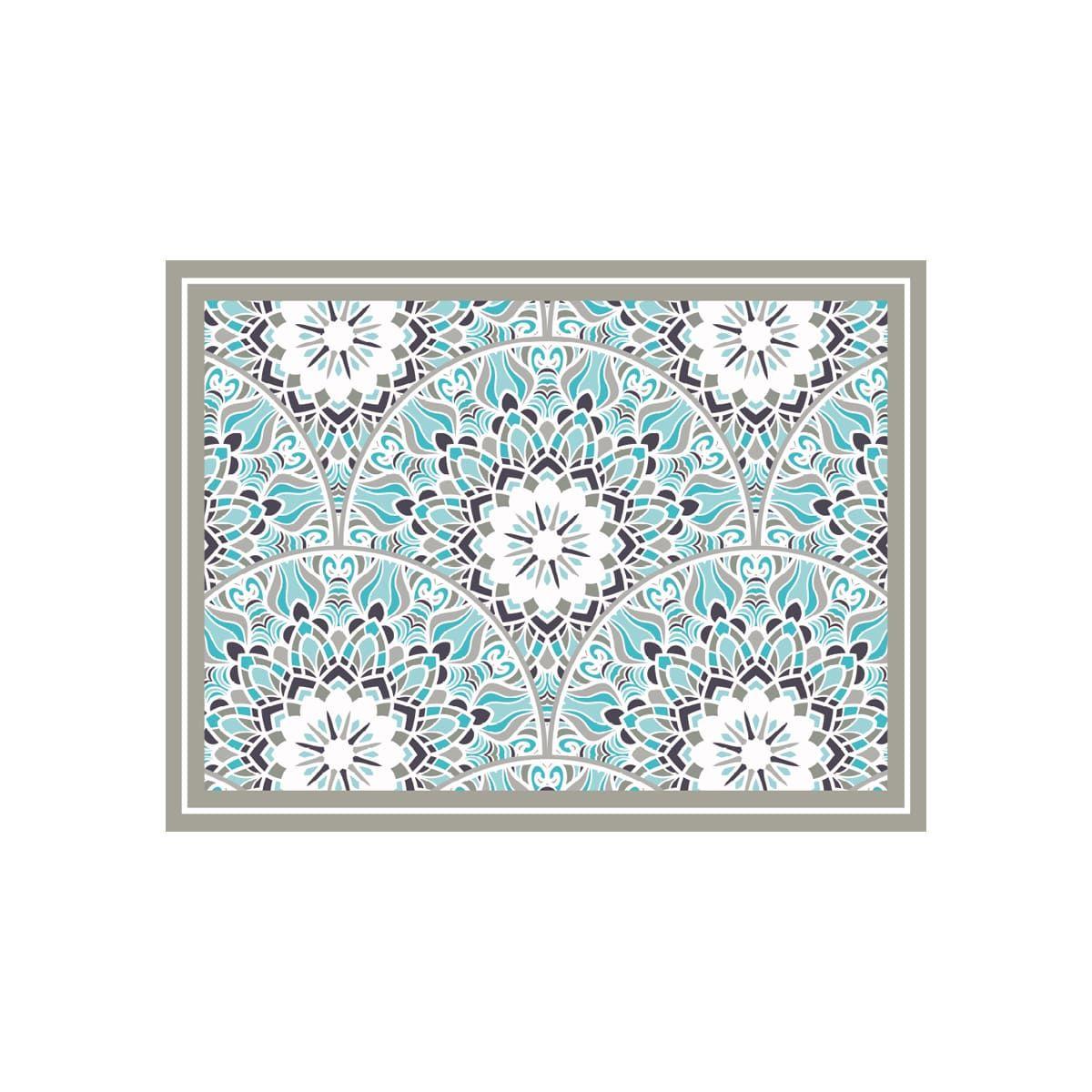 Alfombra Vinílica  Mandala Tradicional 70x140 cm-0