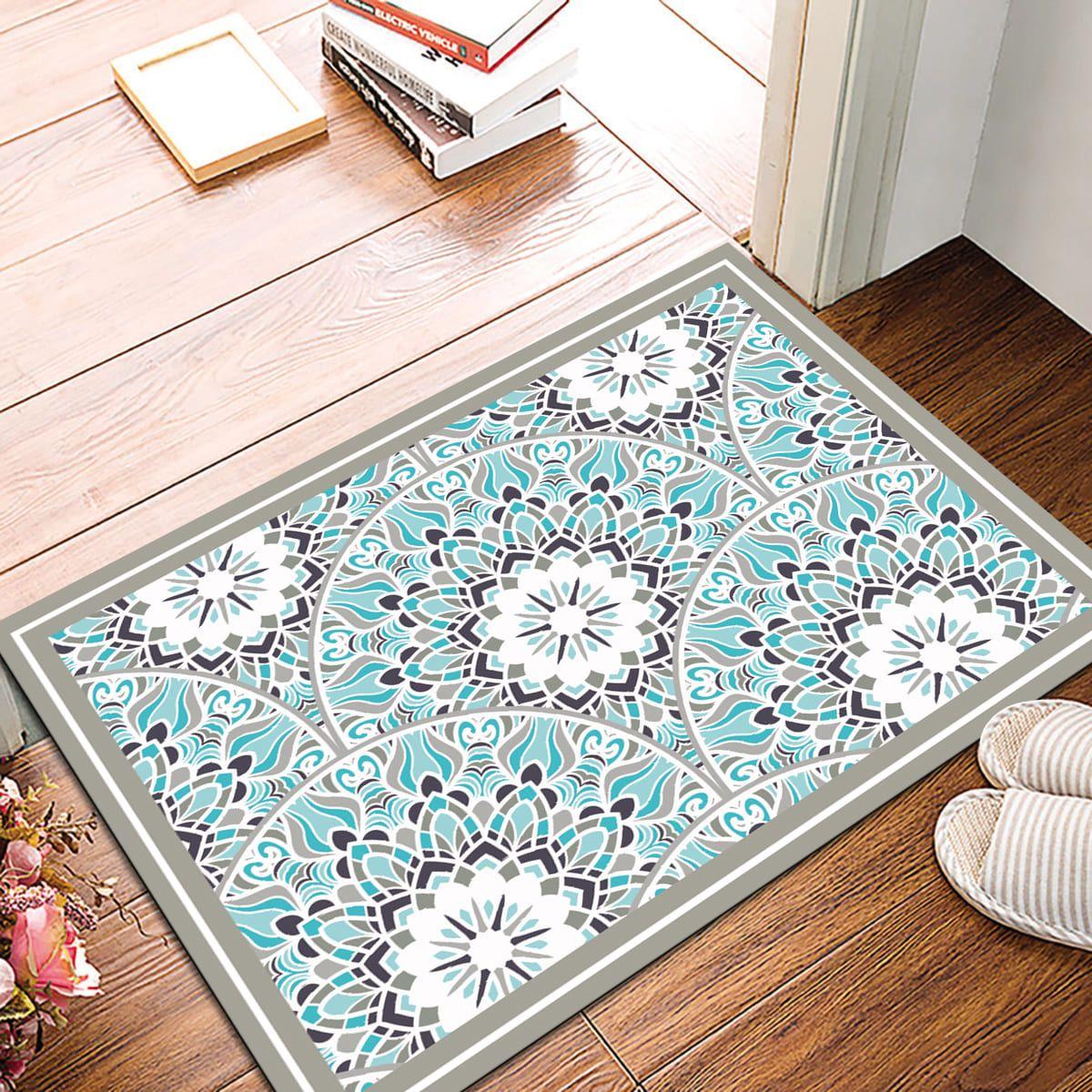 Alfombra Vinílica  Mandala Tradicional 70x140 cm-1