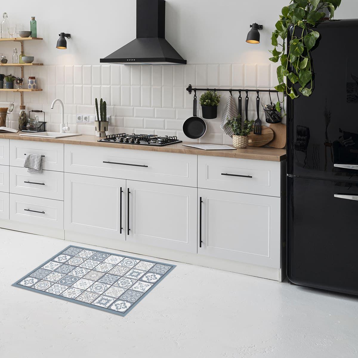 Alfombra Vinílica Cocina Baldosa Florencia 140x180 cm-3
