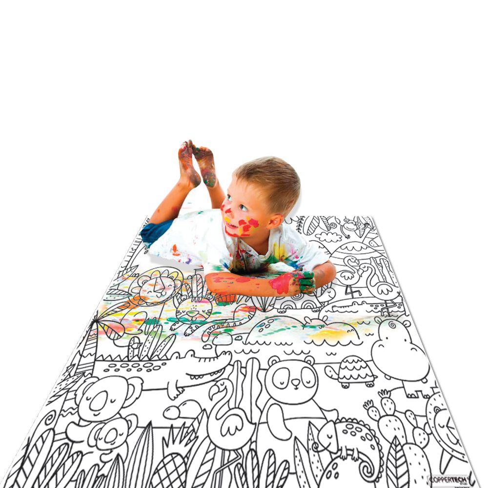 Alfombra Vinílica Infantil Circo Davanti 140x160 cm-2