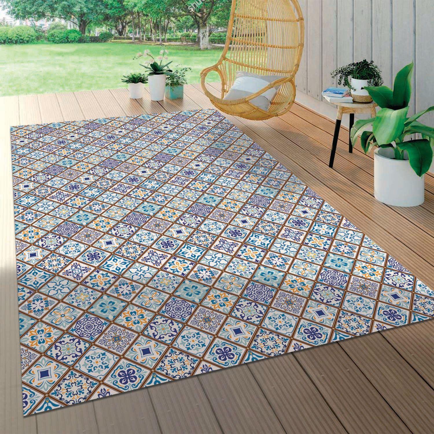 Alfombra Vinílica Cocina Baldosa Santa Lucía 50x70 cm-5