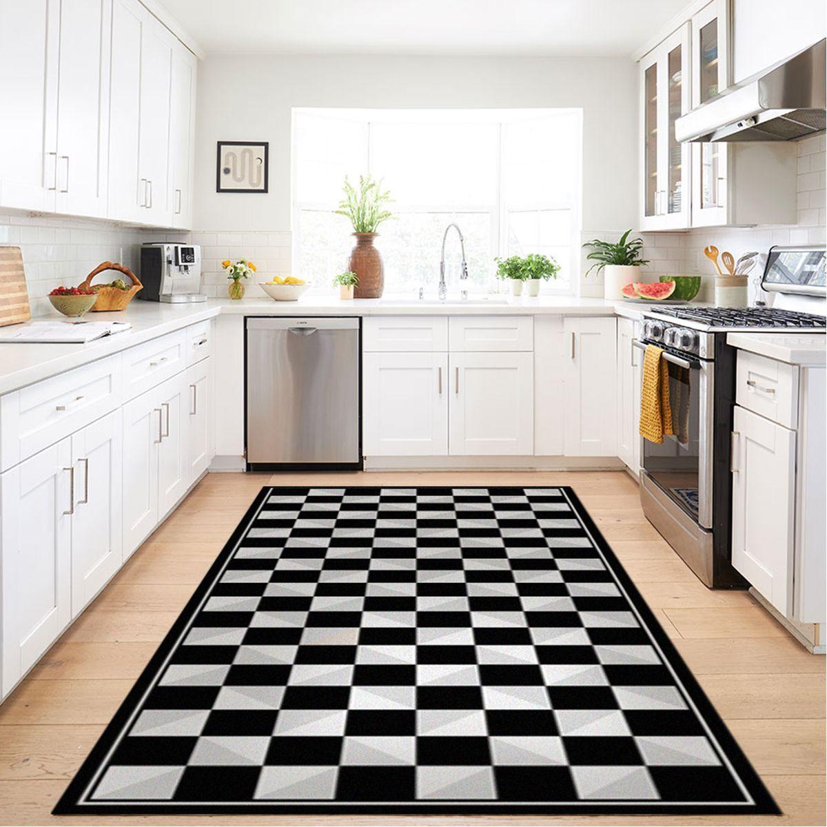 Alfombra Vinílica  Tablero Black Mirror 140x220 cm-5