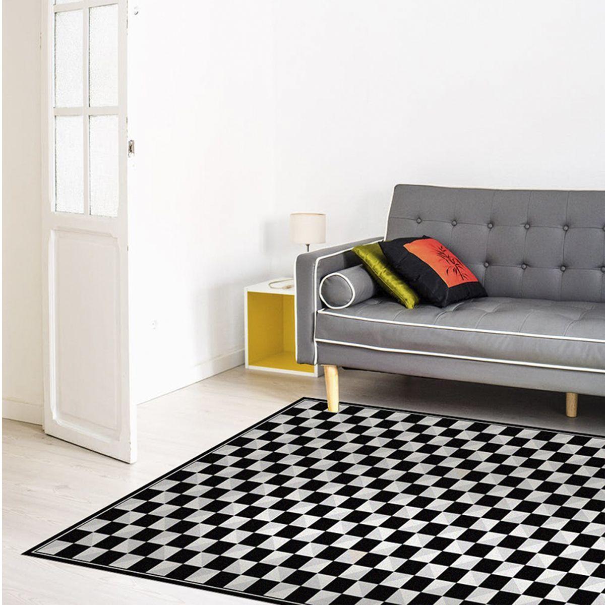 Alfombra Vinílica  Tablero Black Mirror 140x220 cm-8