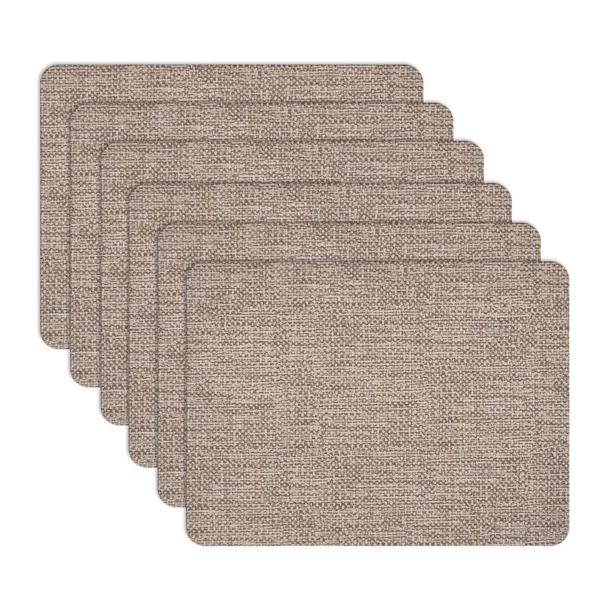 Set 6 Individuales Luxe Pure Cashemere Rectangular-1