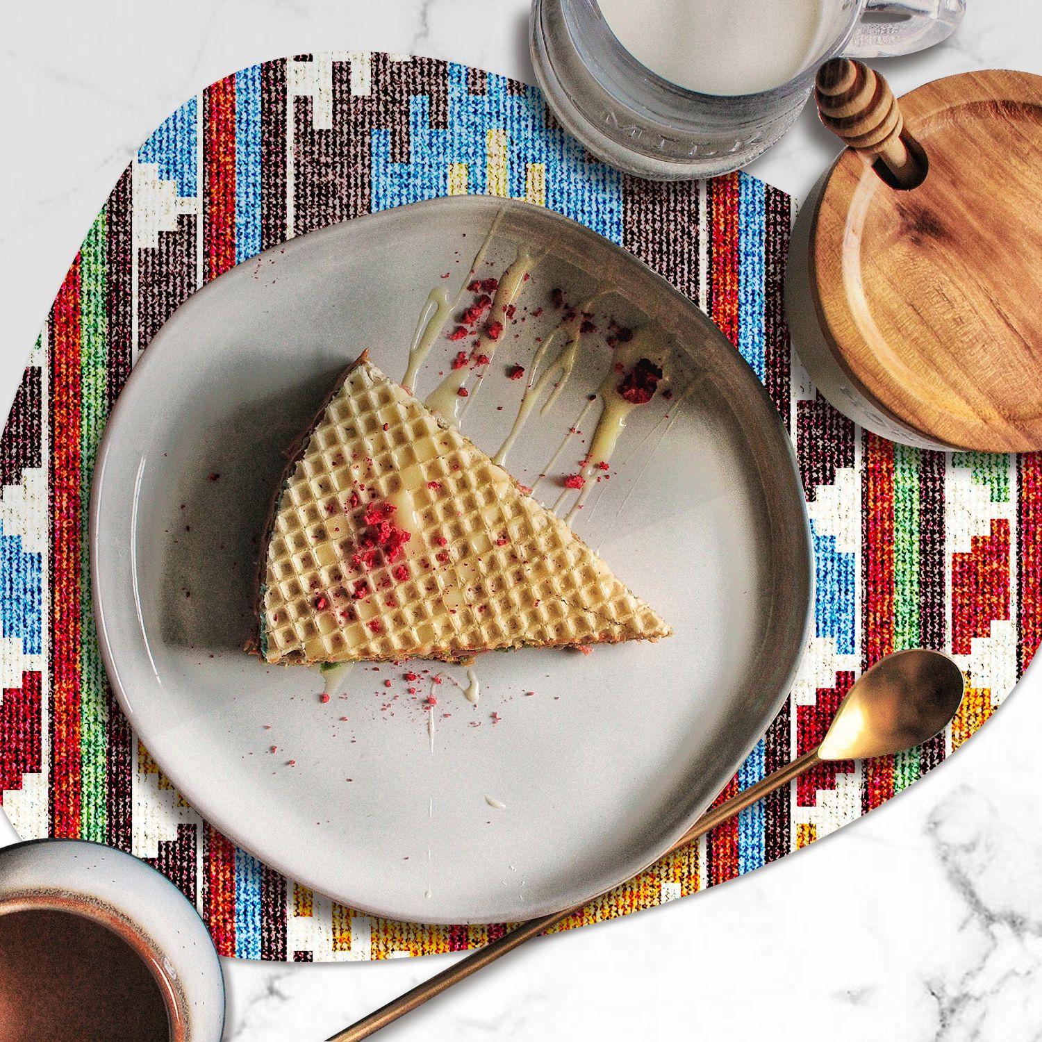 Set 6 Individuales Kilim Stone-2