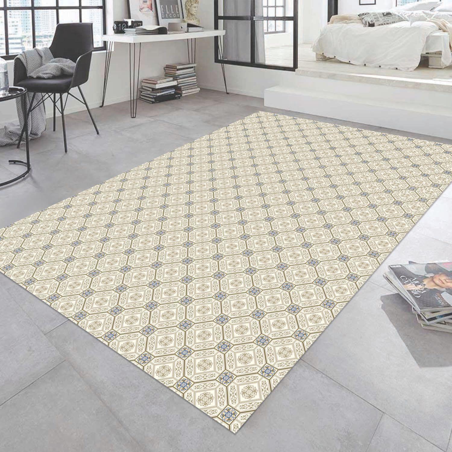 Alfombra Vinílica Cocina Baldosa Portofino 140x160 cm-8