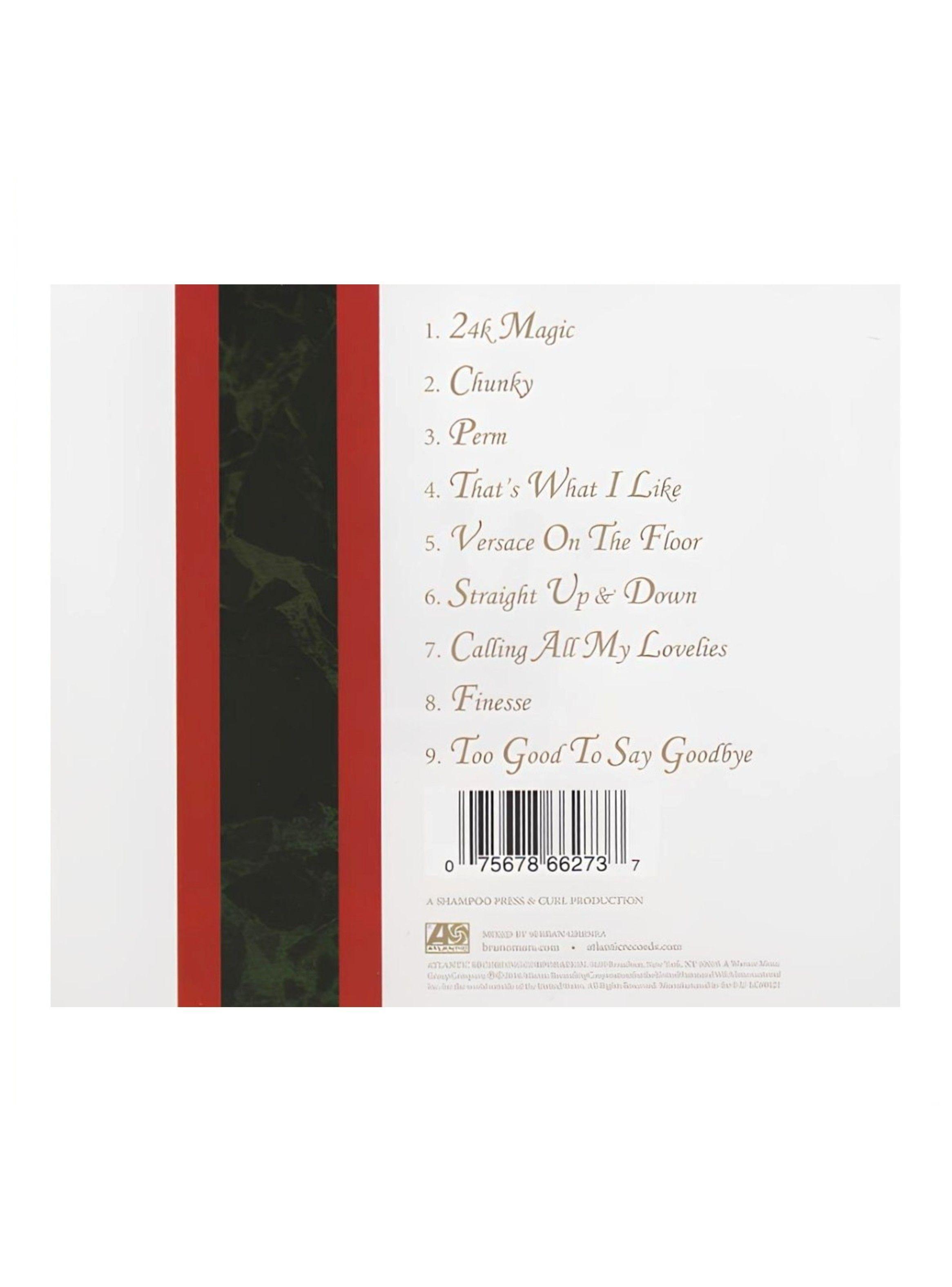 CD - Bruno Mars - XXIVK Magic-1