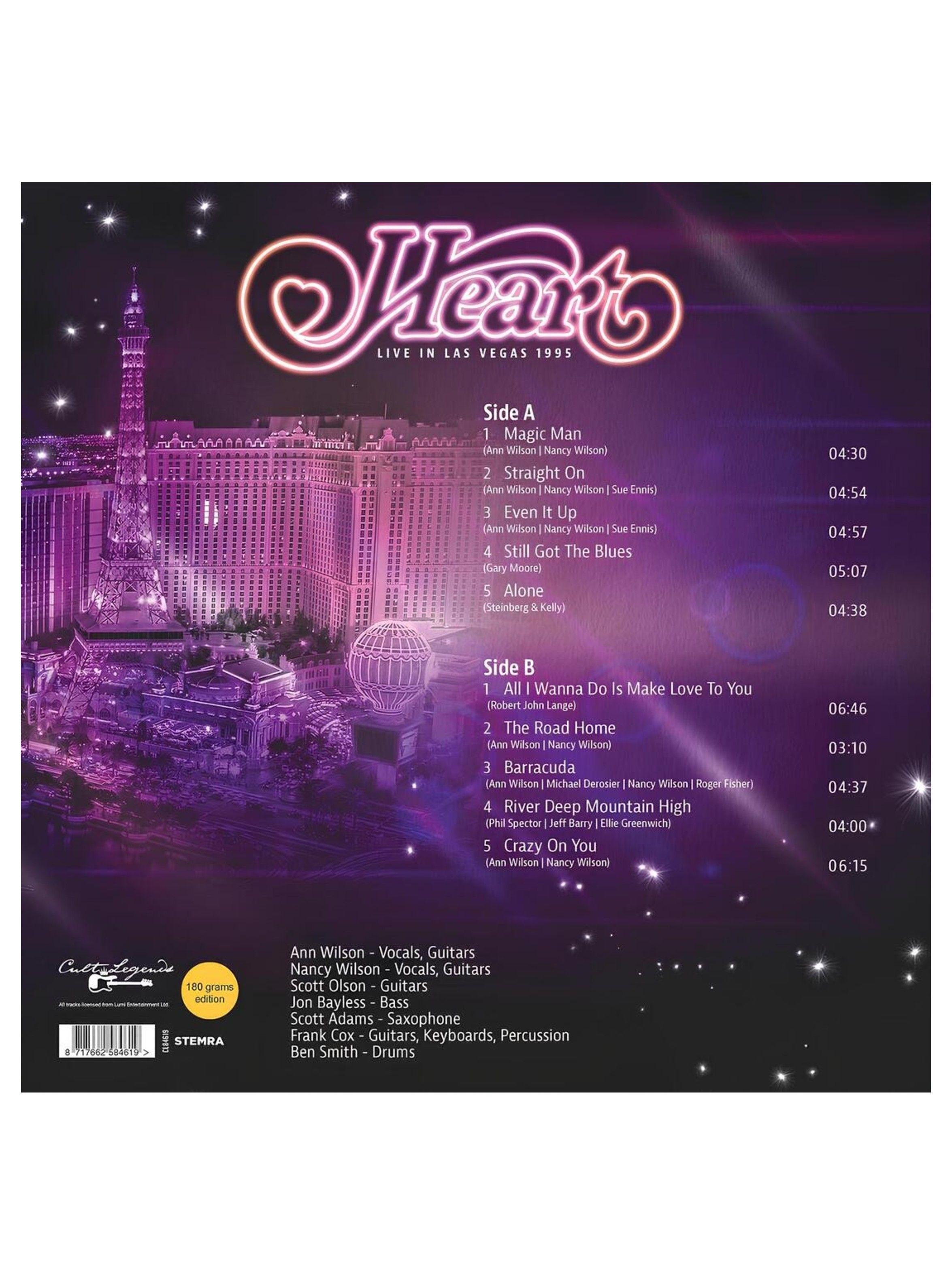 Vinilo - Heart - Live In Las Vegas-1