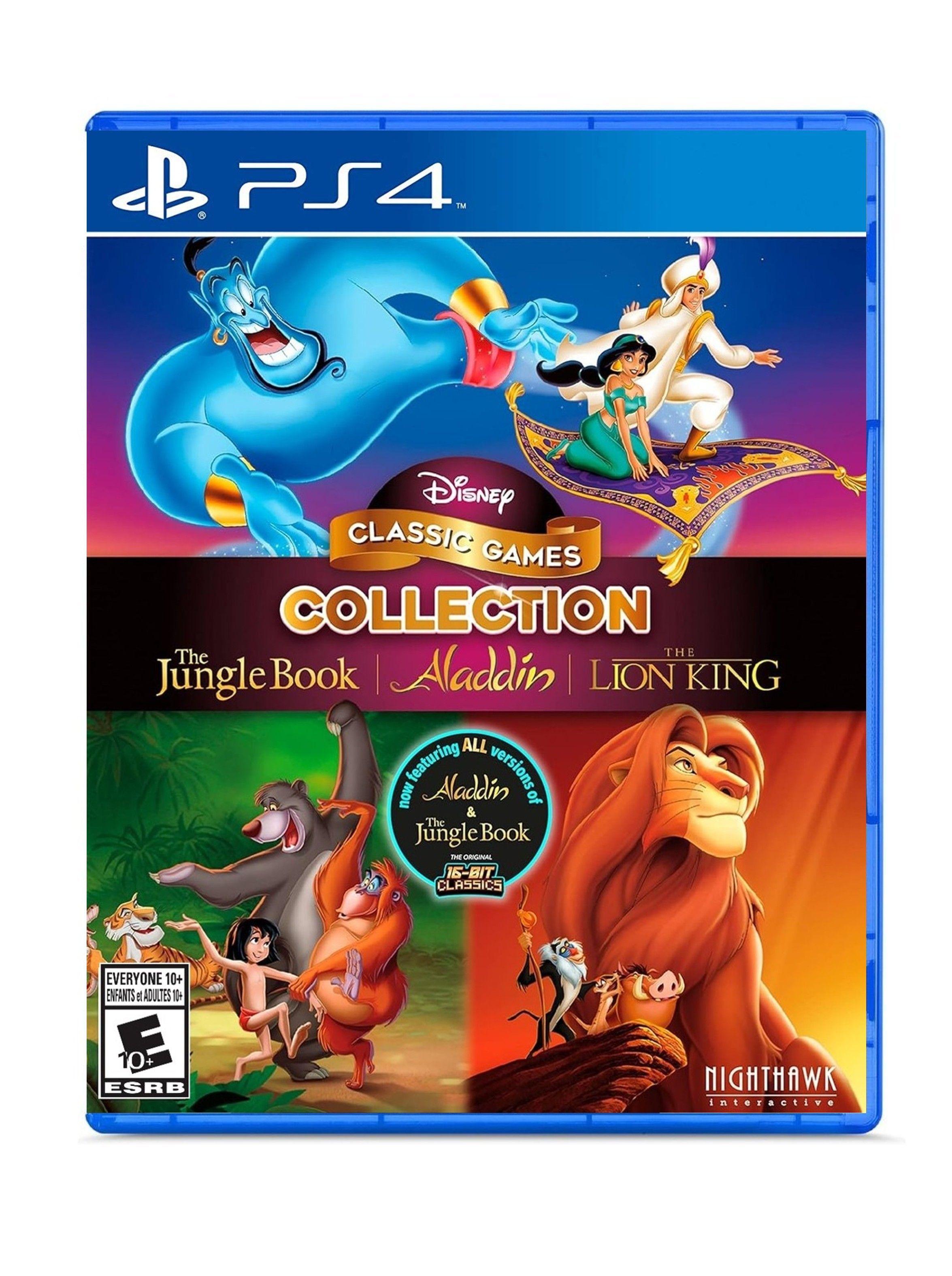 Videojuego Disney Classic - The Jungle Book - Aladdin - The Lion King - PS4-0