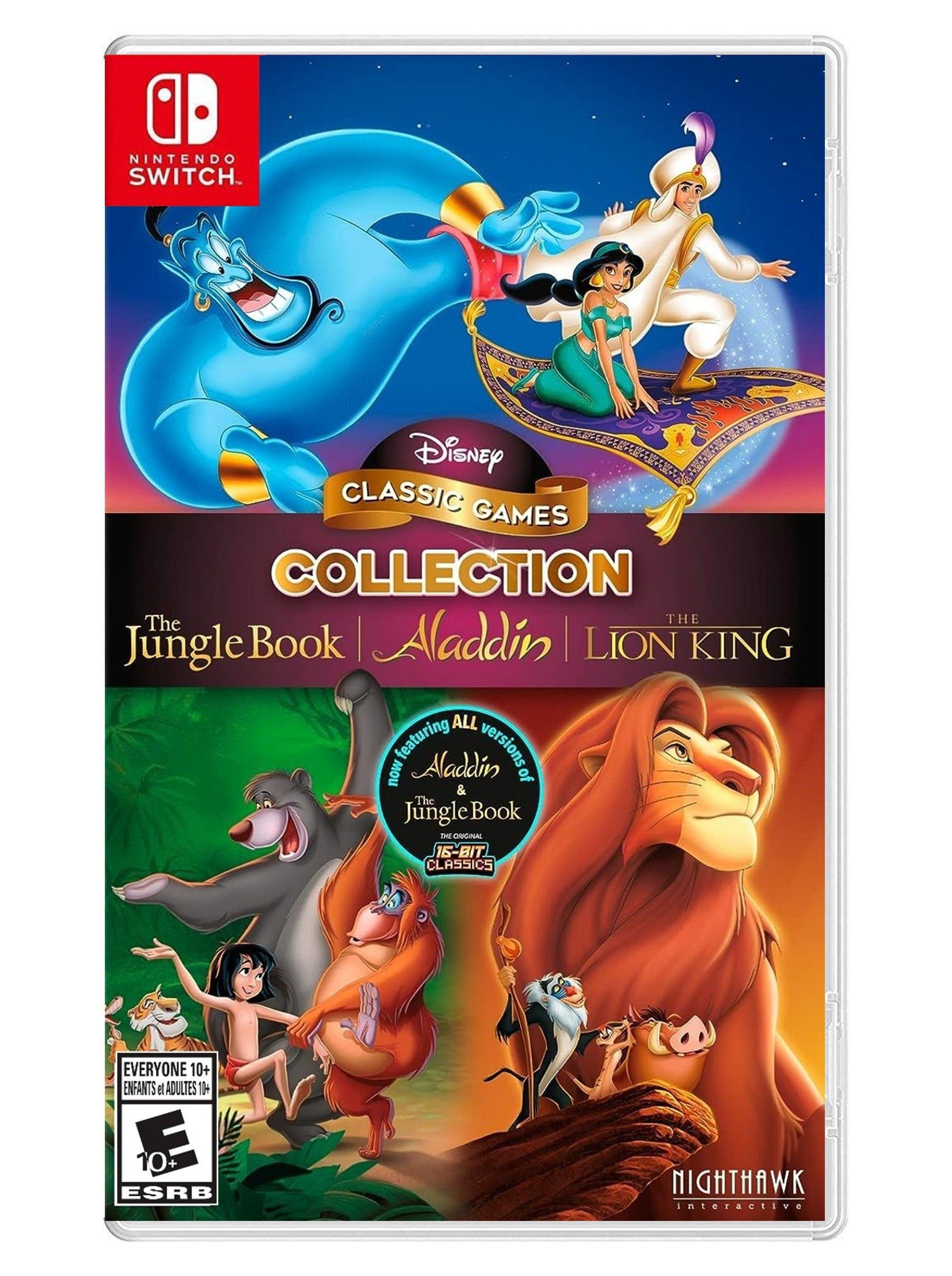 Videojuego Disney Classic - The Jungle Book - Aladdin - The Lion King - Nintendo Switch-0