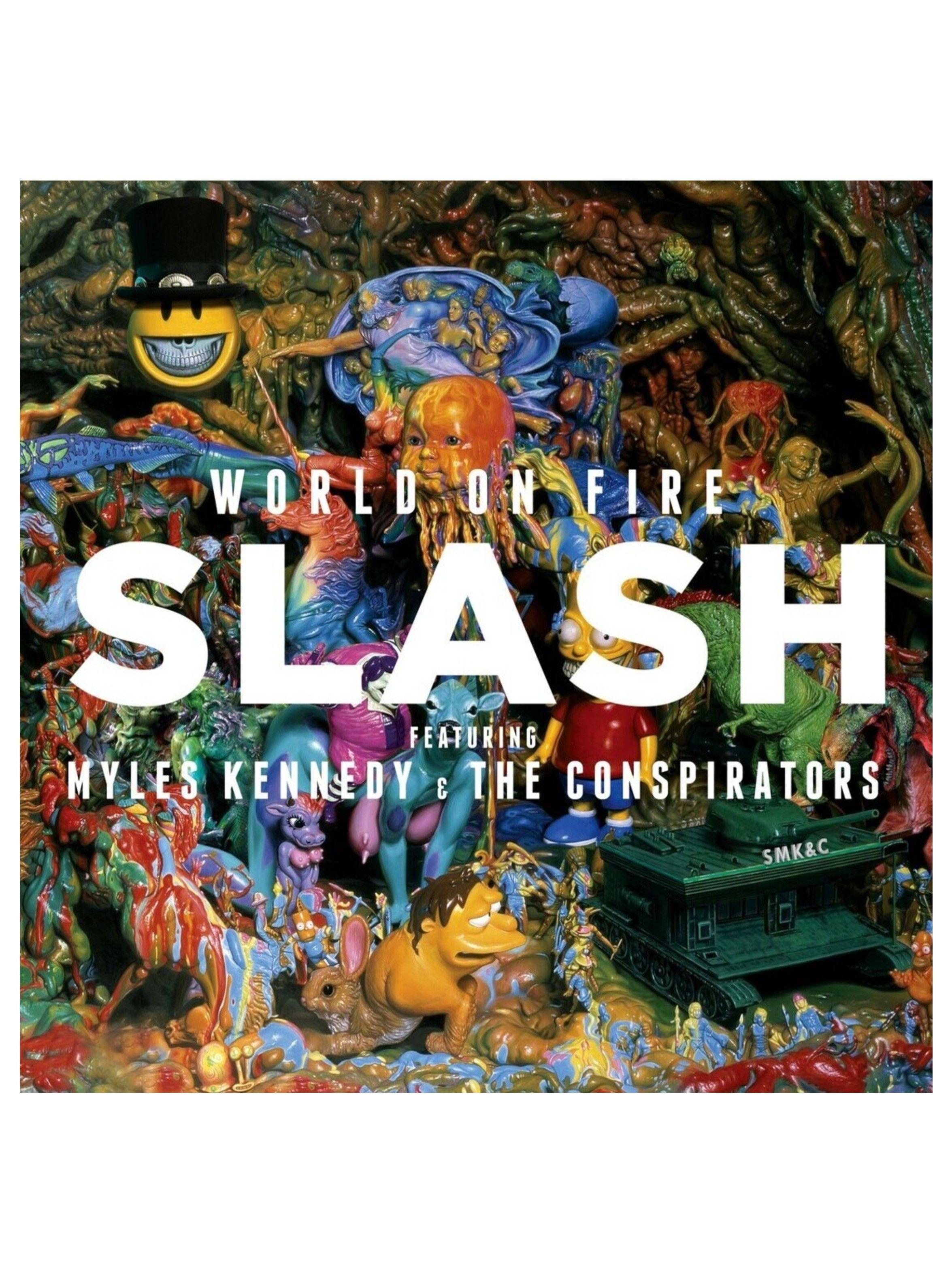 Vinilo - Slash - World On Fire-0