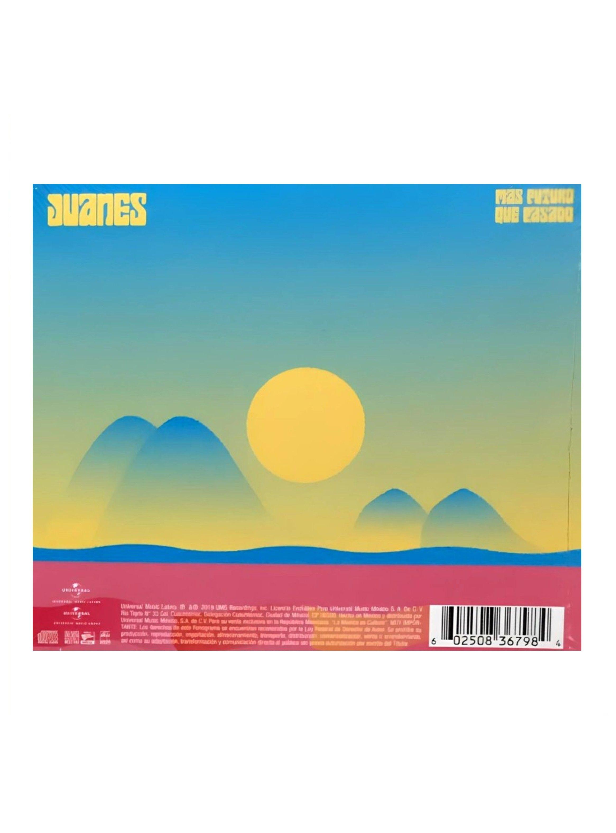 CD - Juanes - Más Futuro Que Pasado - Digipack-1