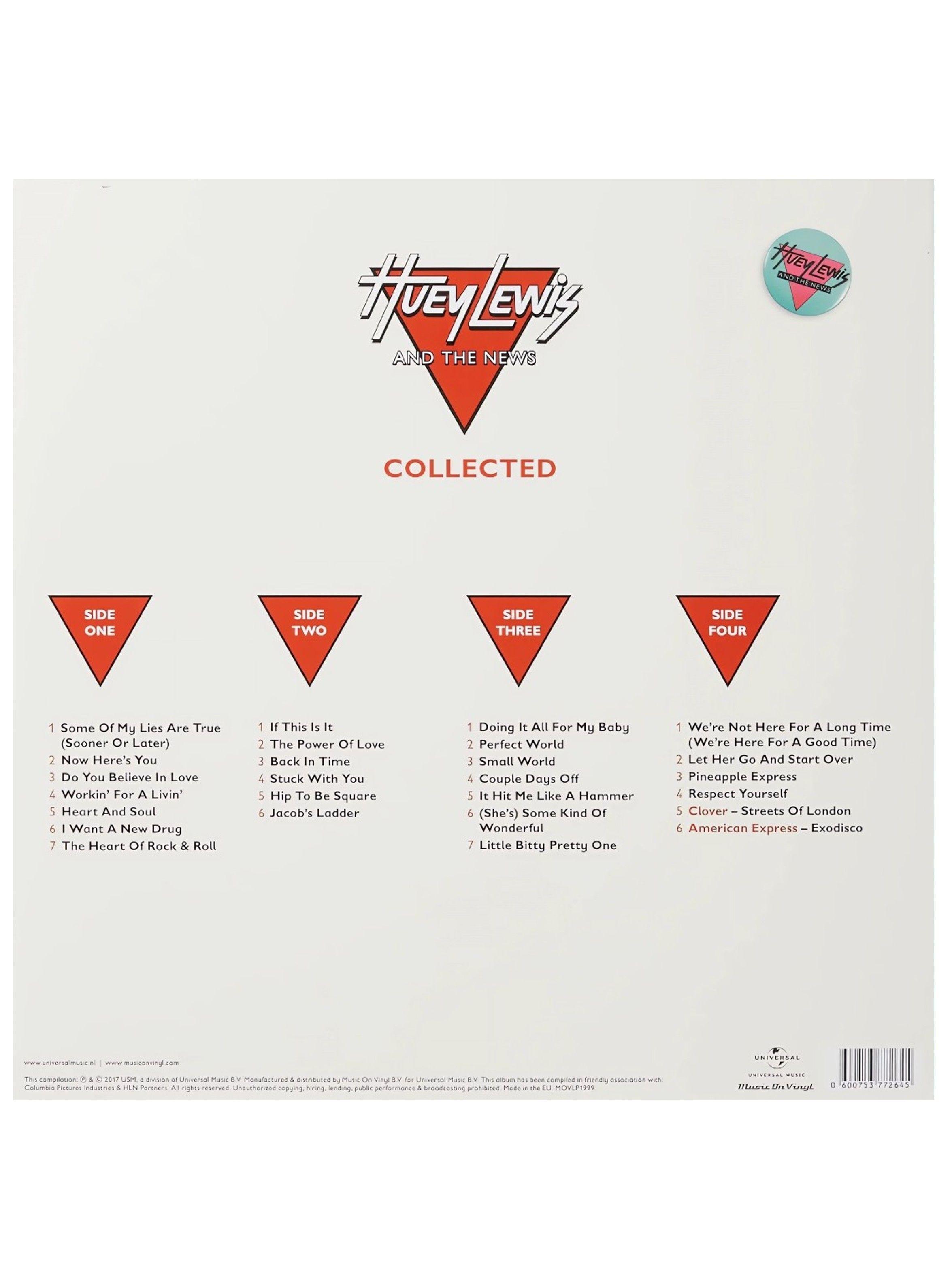 Vinilo - Huey Lewis And The News - Collected-1