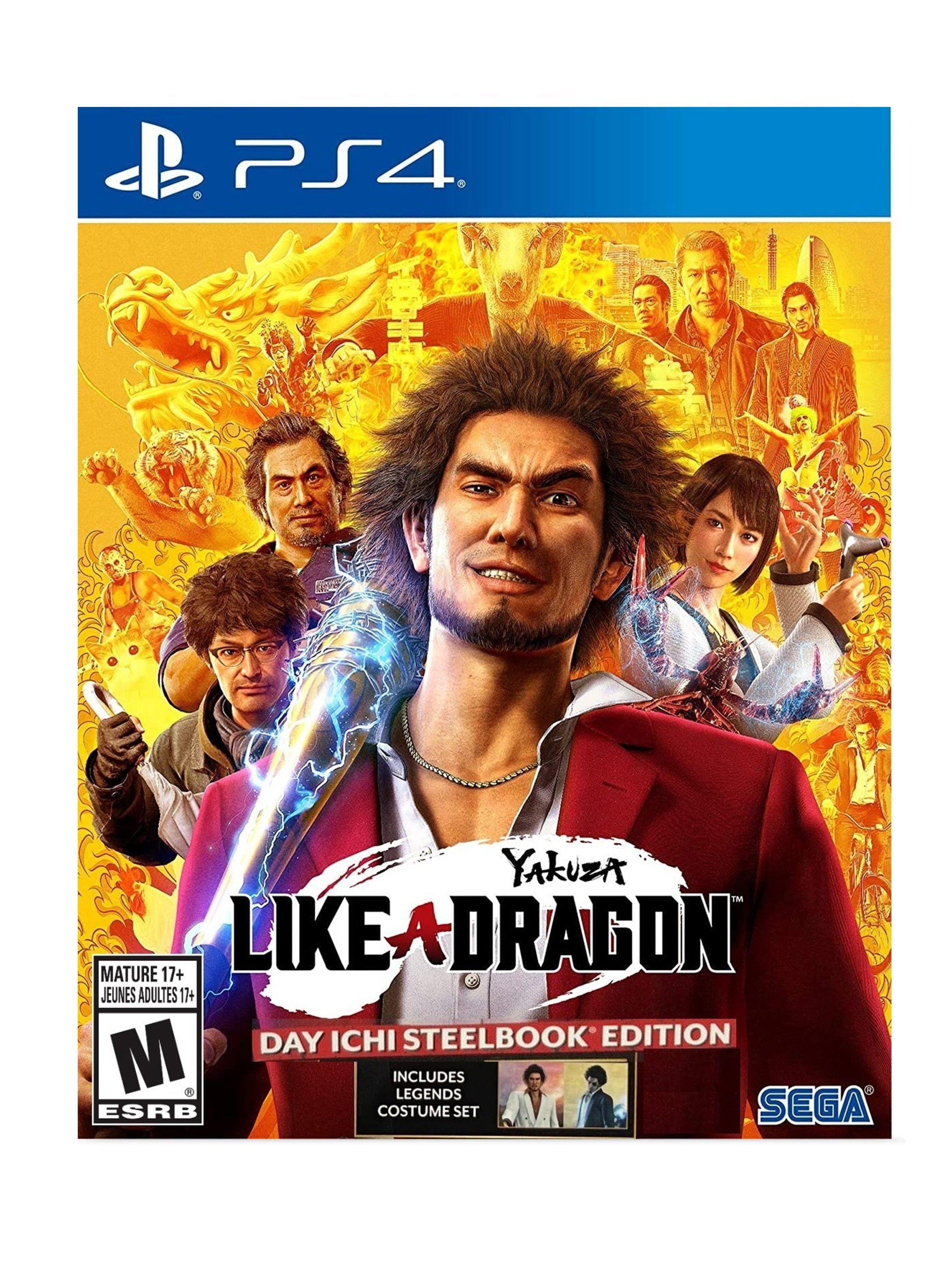 Videojuego Yakuza Like a Dragon Day Ichi Steelbook Edition - PS4-0