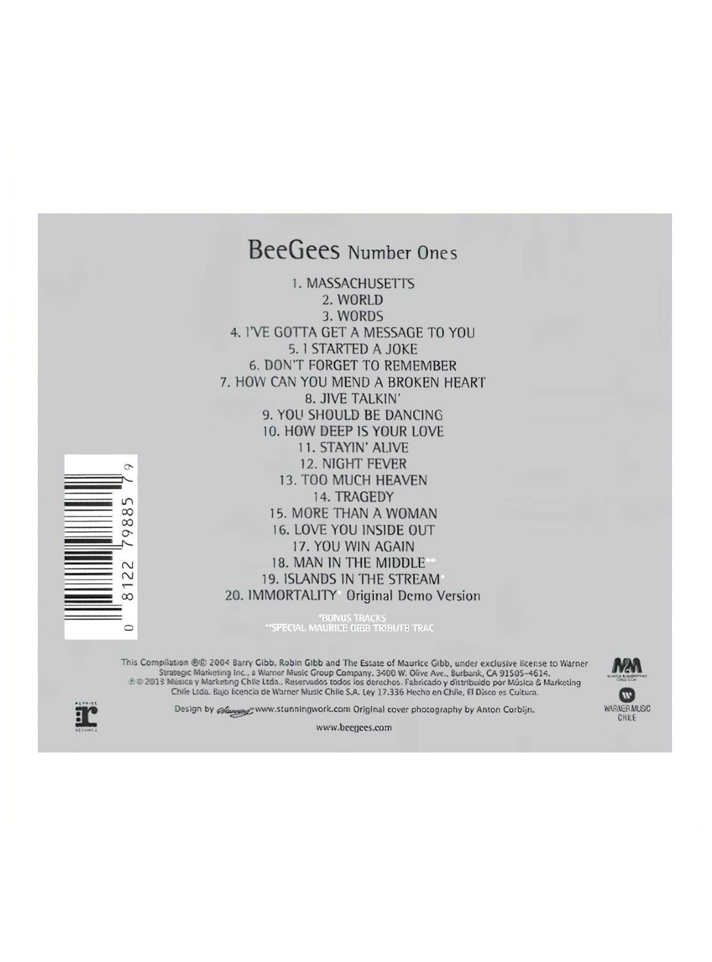 CD - Bee Gees - Numer Ones-1