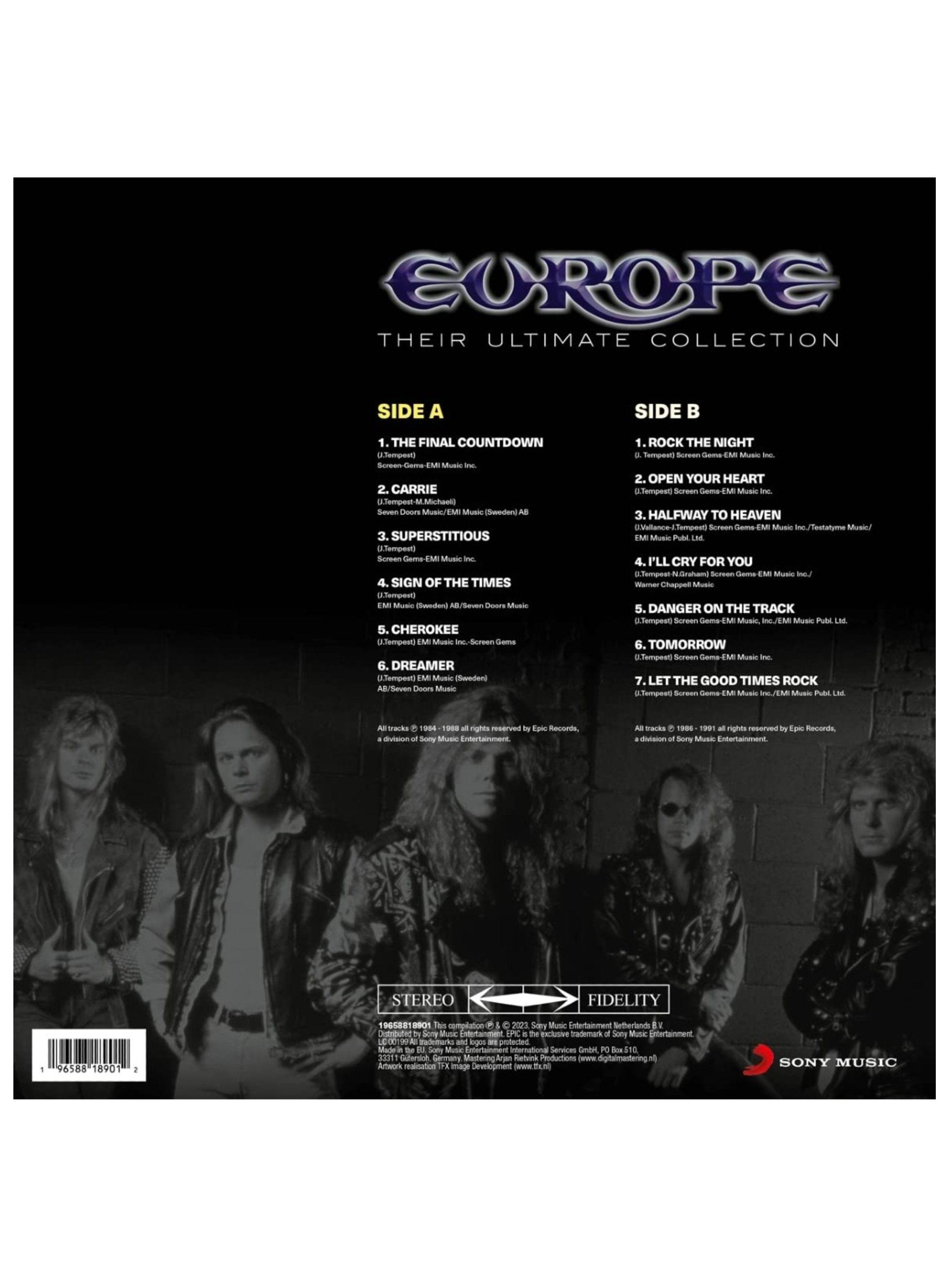 Vinilo - Europe - Their Ultimate Collection-1