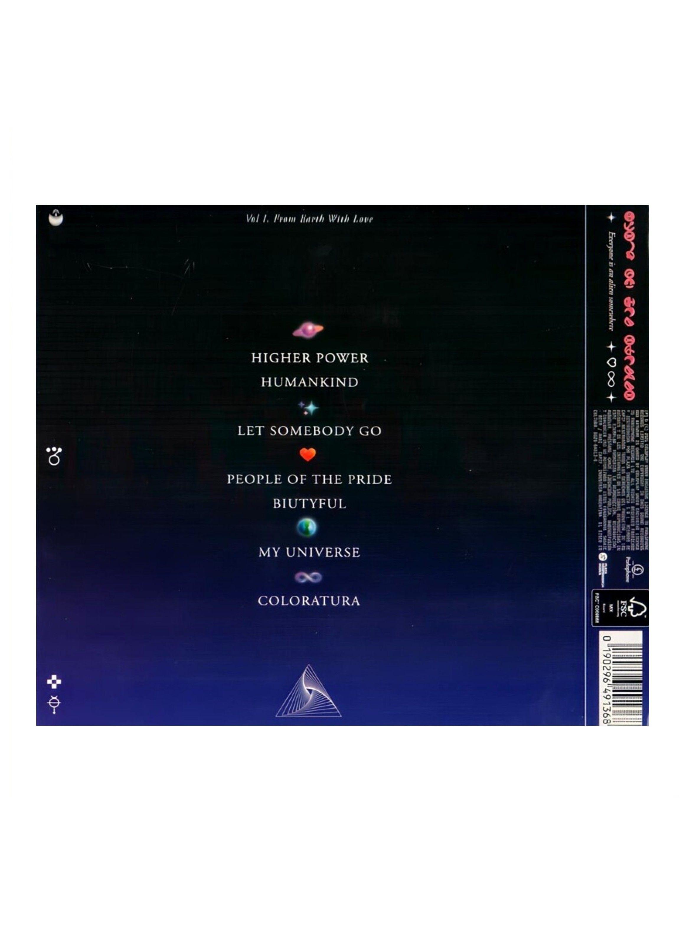 CD - Coldplay - Music Of The Spheres - Digipack-1