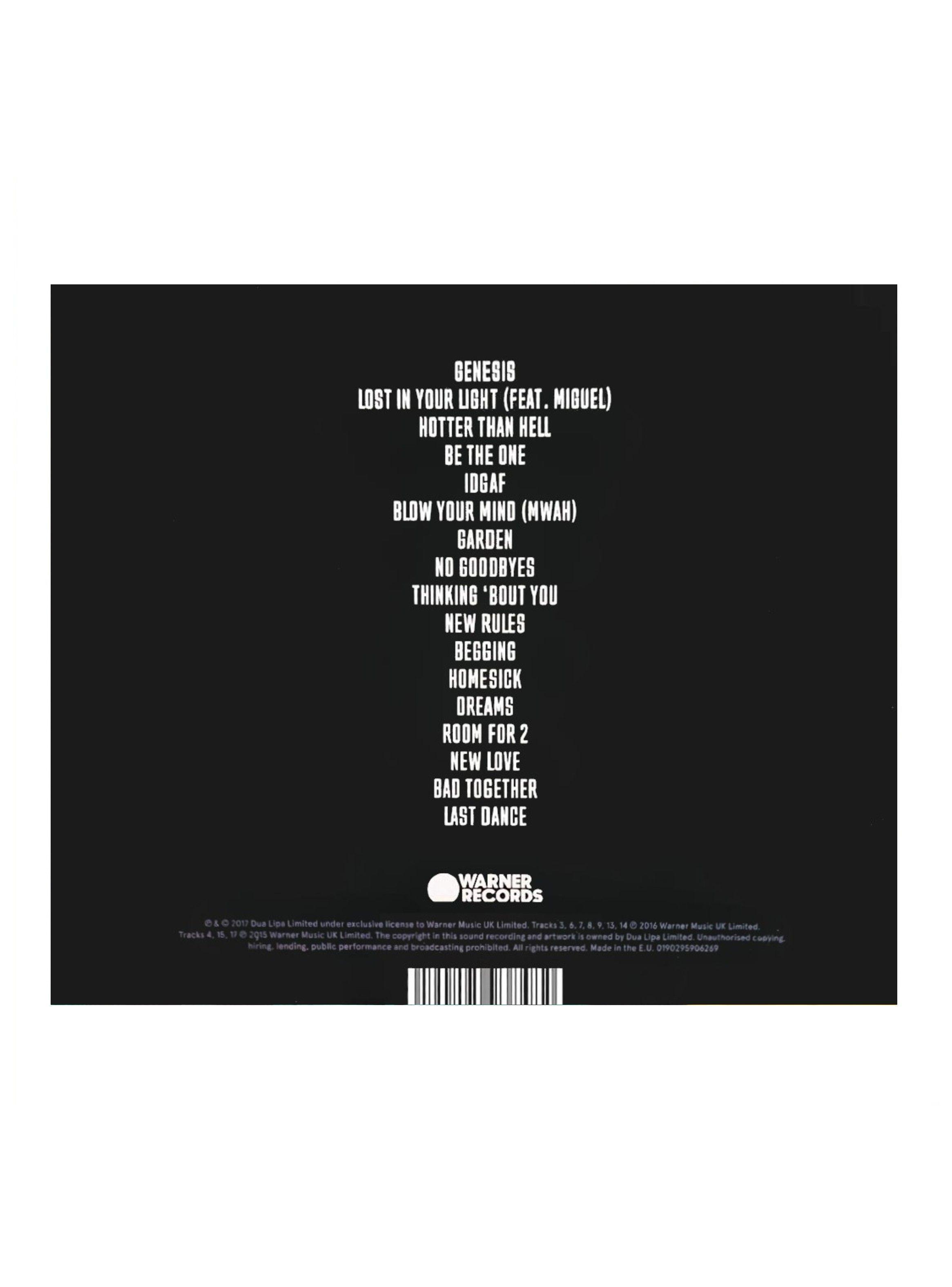 CD - Dua Lipa - Dua Lipa Deluxe Limited Edition-1