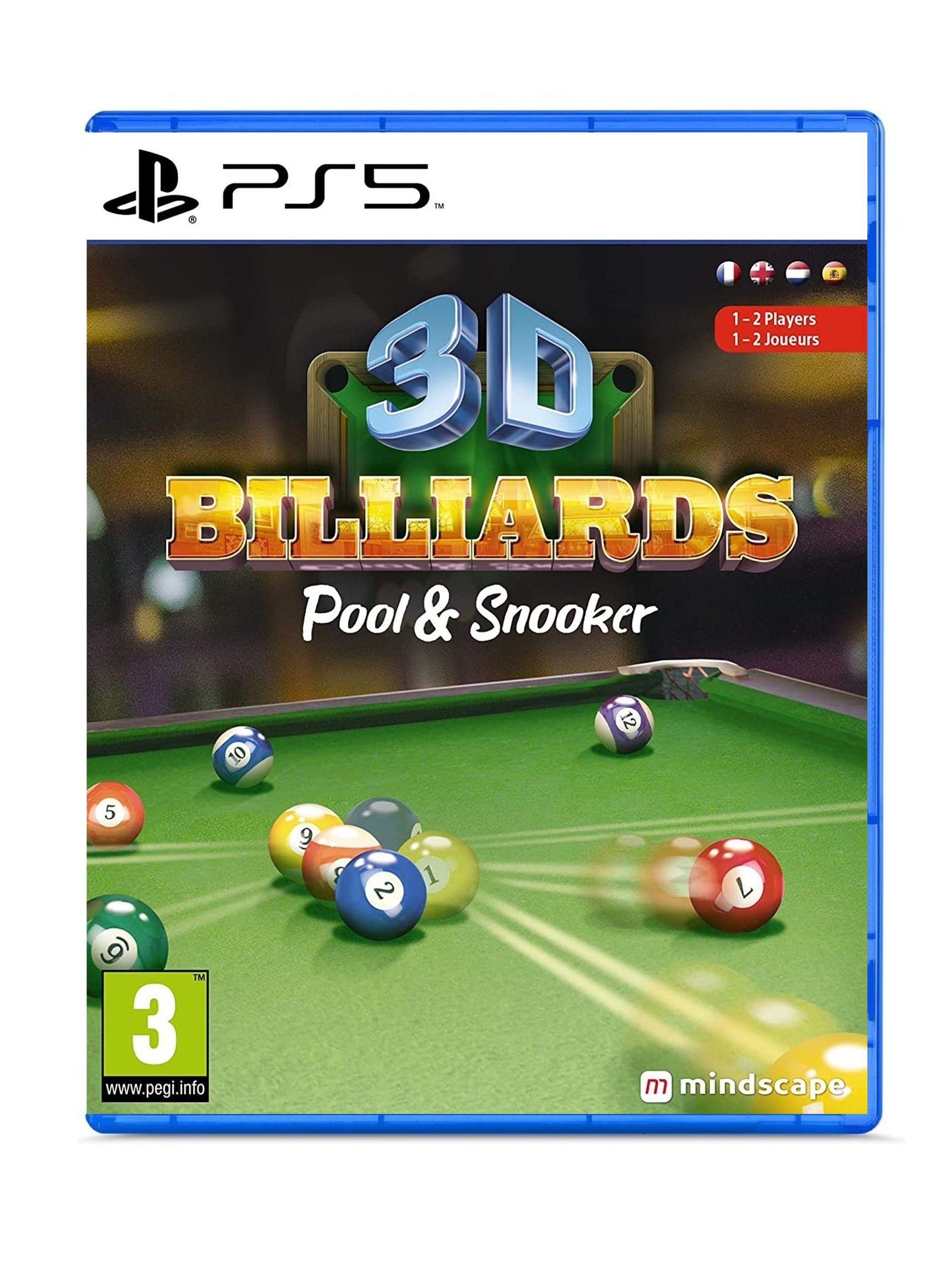 Videojuego 3D Billiards - Pool & Snookers (Europeo) - PS5-0