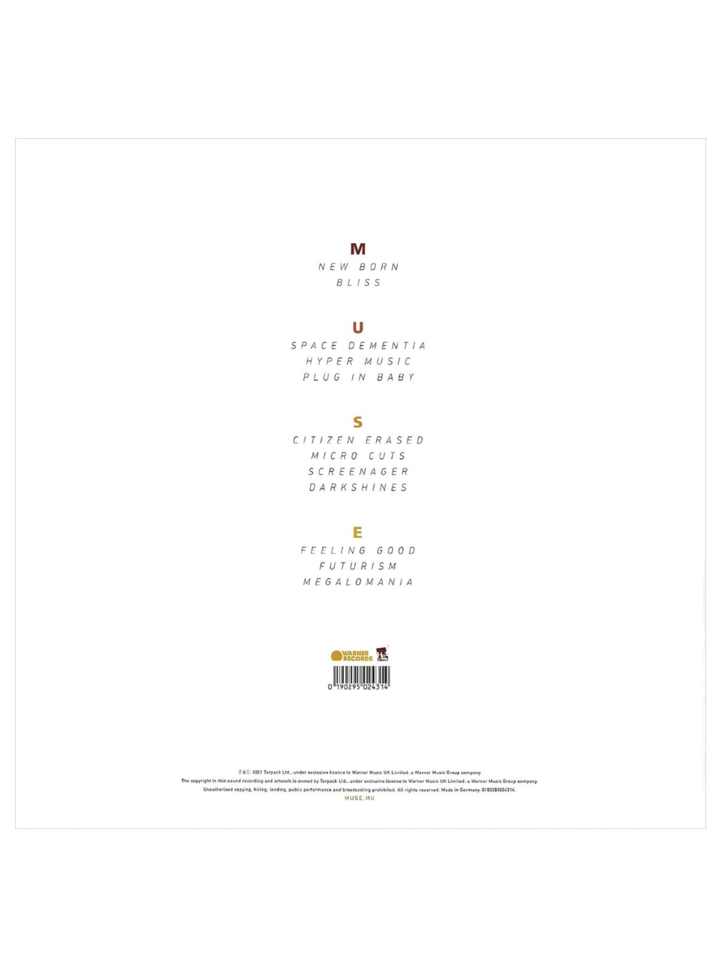 Vinilo - Muse - Origin Of Symmetry: XX Anniversary RemiXX -1