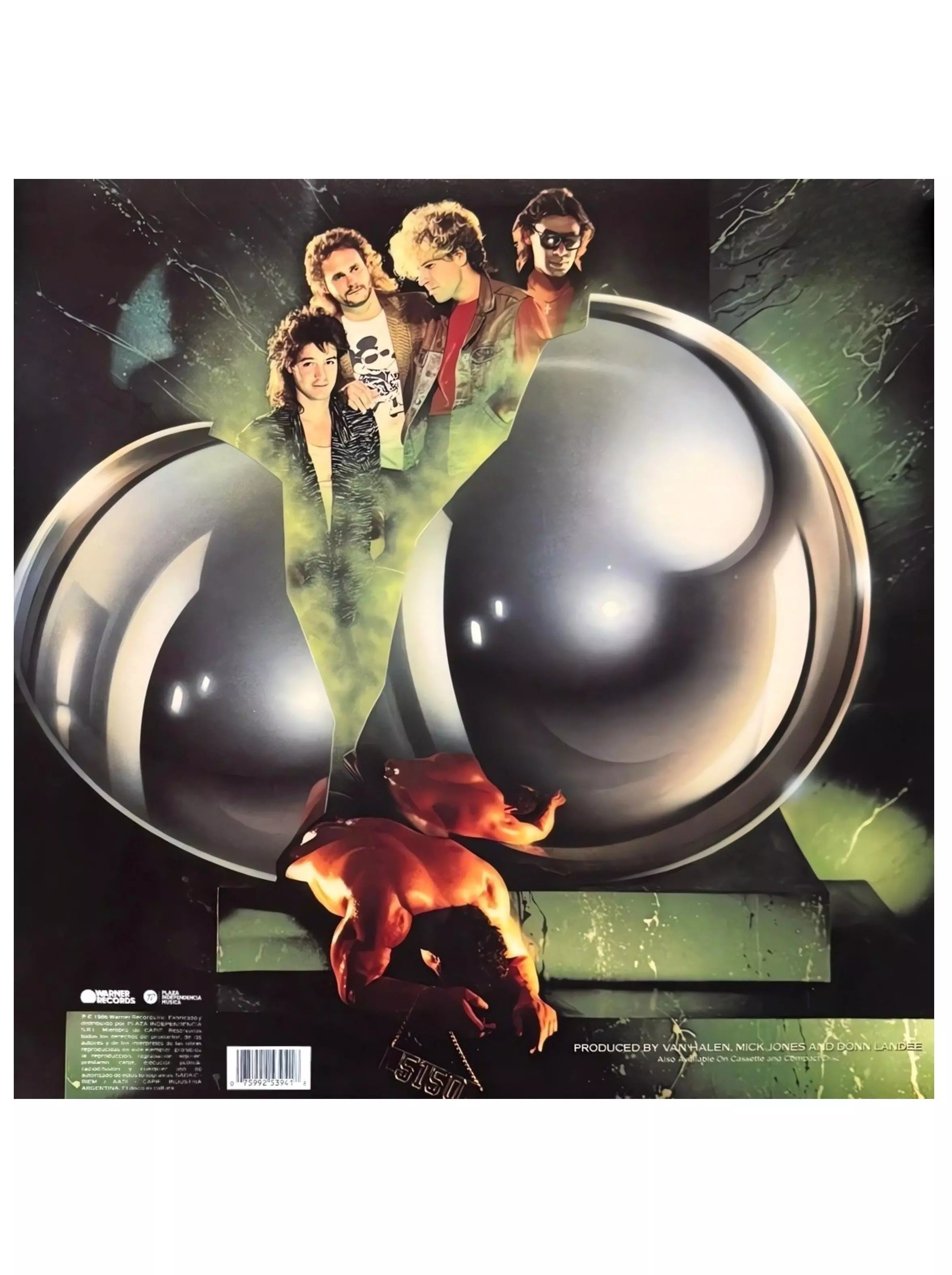 Vinilo - Van Halen - 5150 (Ed Arg)-1