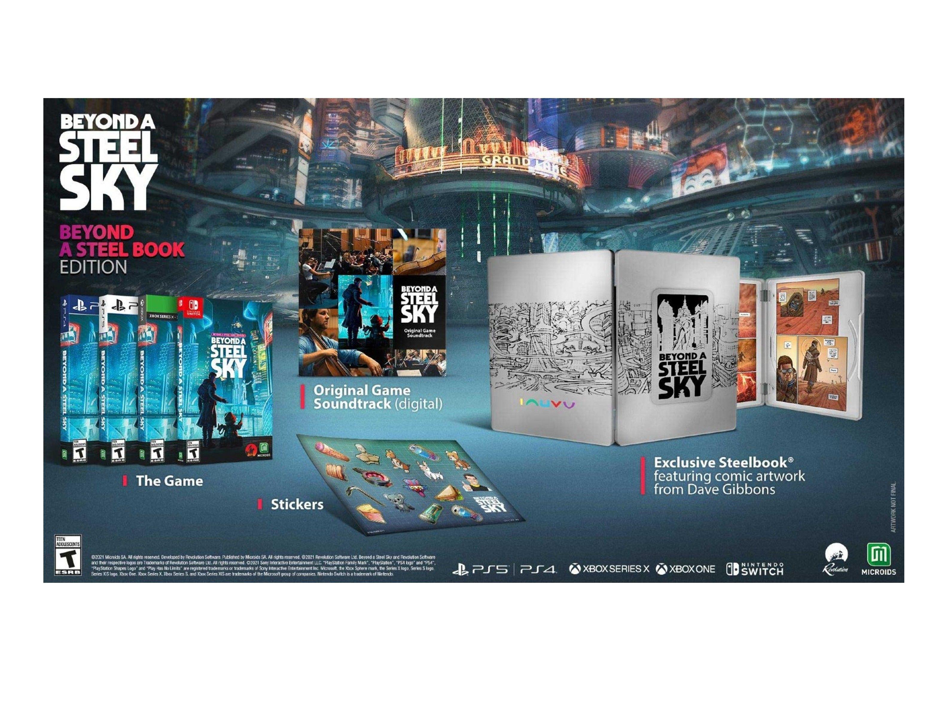 Videojuego Beyond A Steel Sky: Beyond A Steel Book Edition - PS4-2