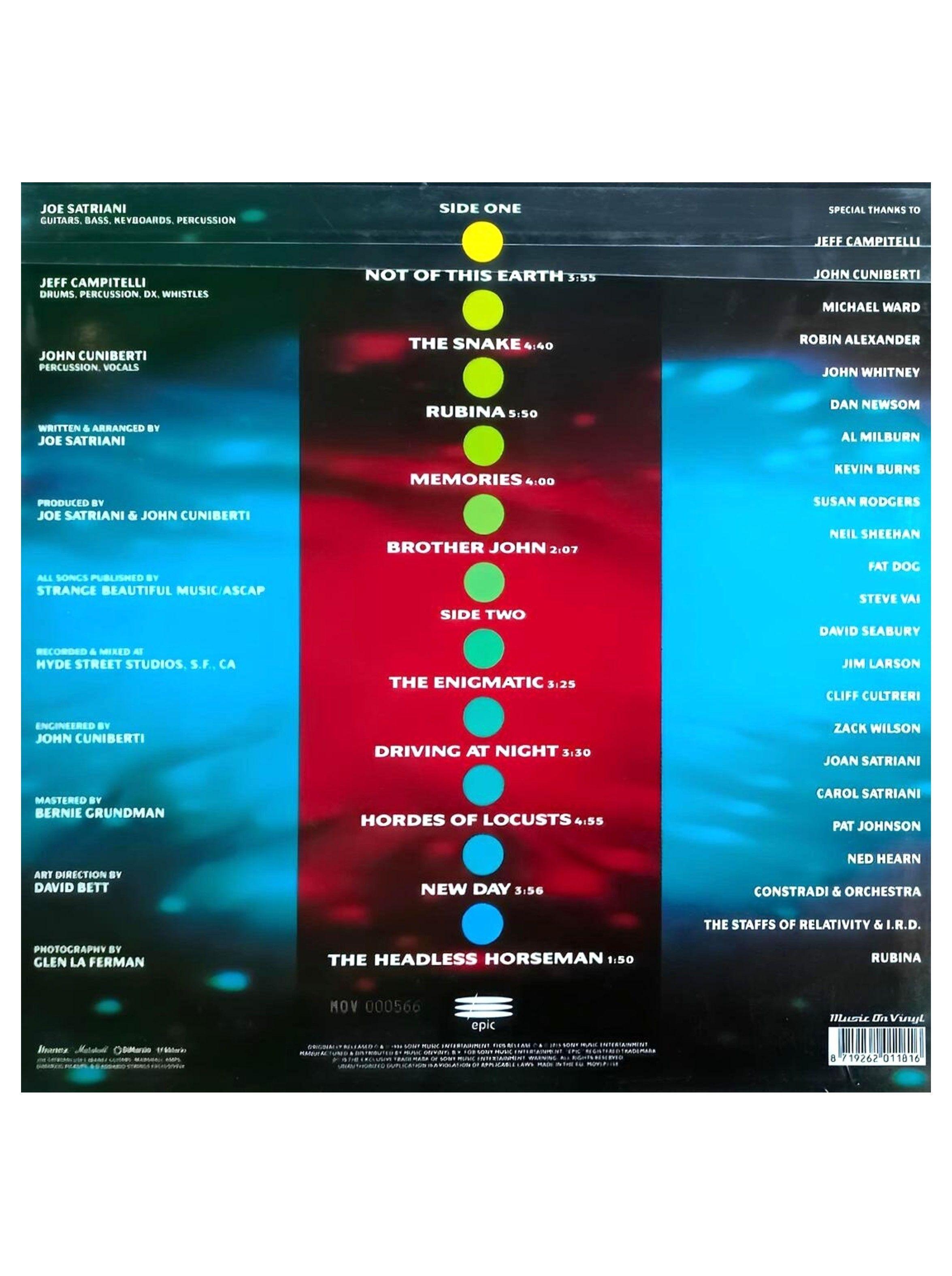 Vinilo - Joe Satriani - Not Of This Earth-1