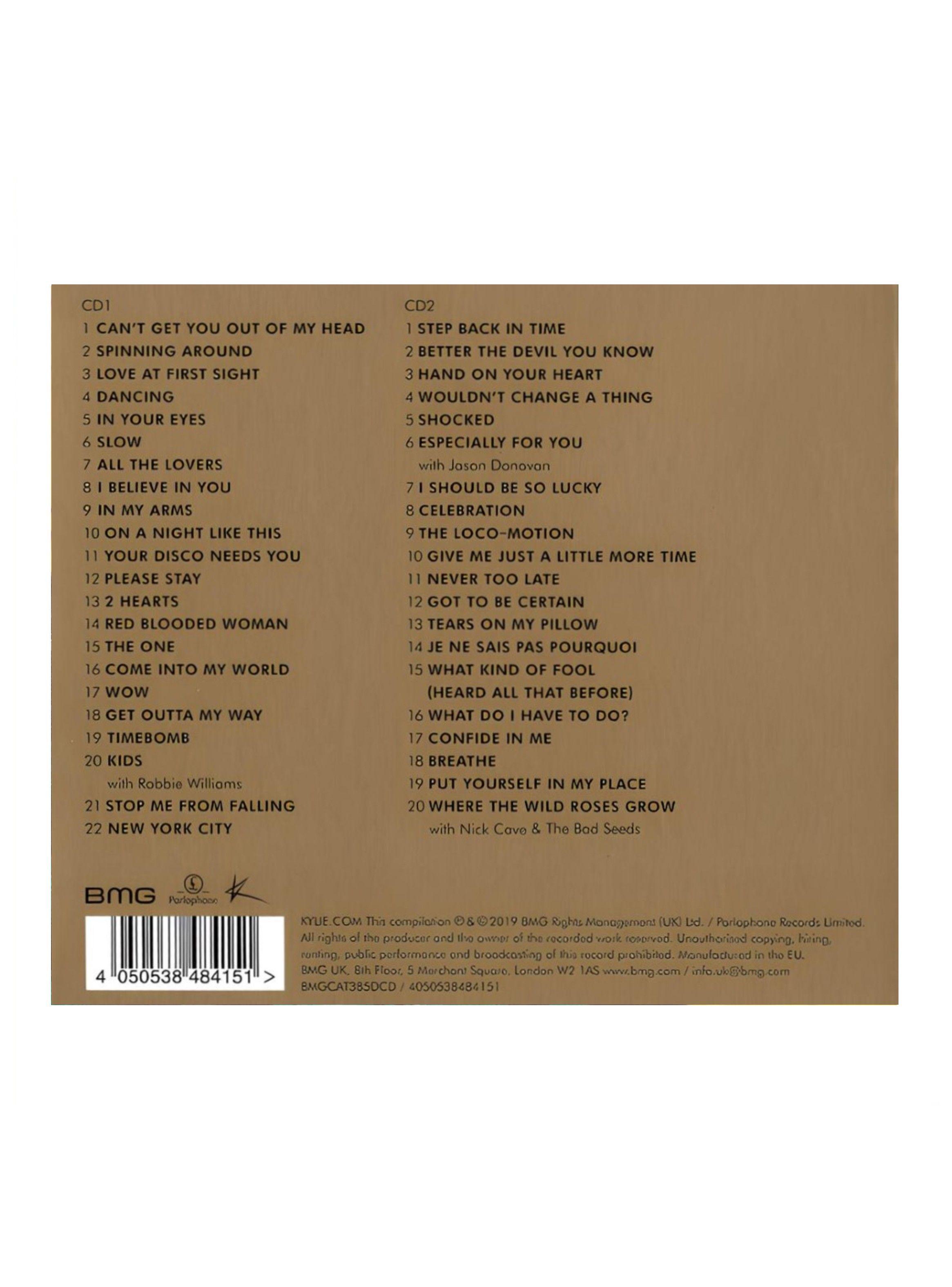 CD - Kylie Minogue - Step Back In Time: The Definitive Collection - Digipack-1