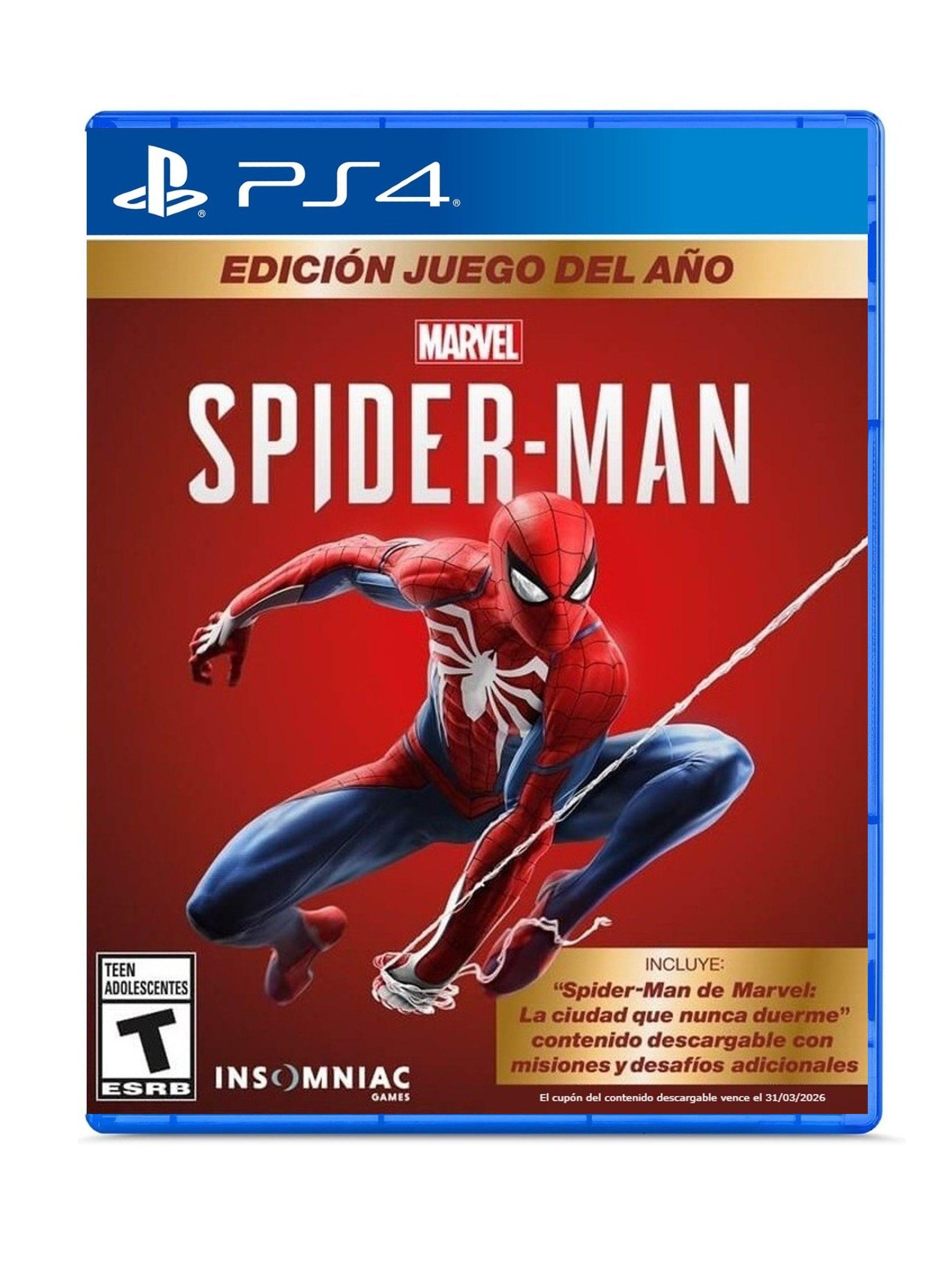 Videojuego Marvel Spider-Man Edición Juego del Año - PS4-0