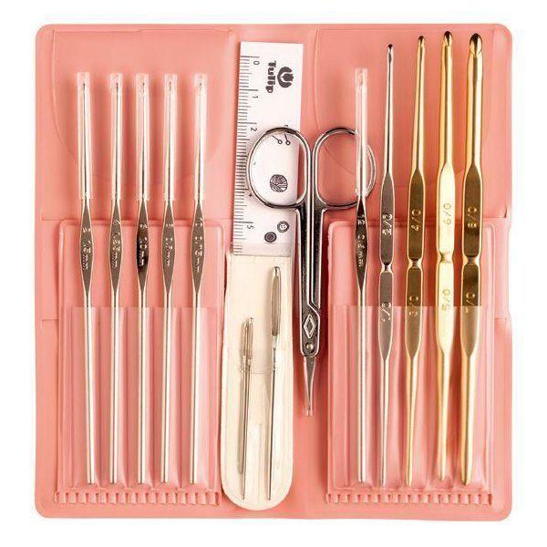 Set regalo crochet 15 piezas en estuche-0