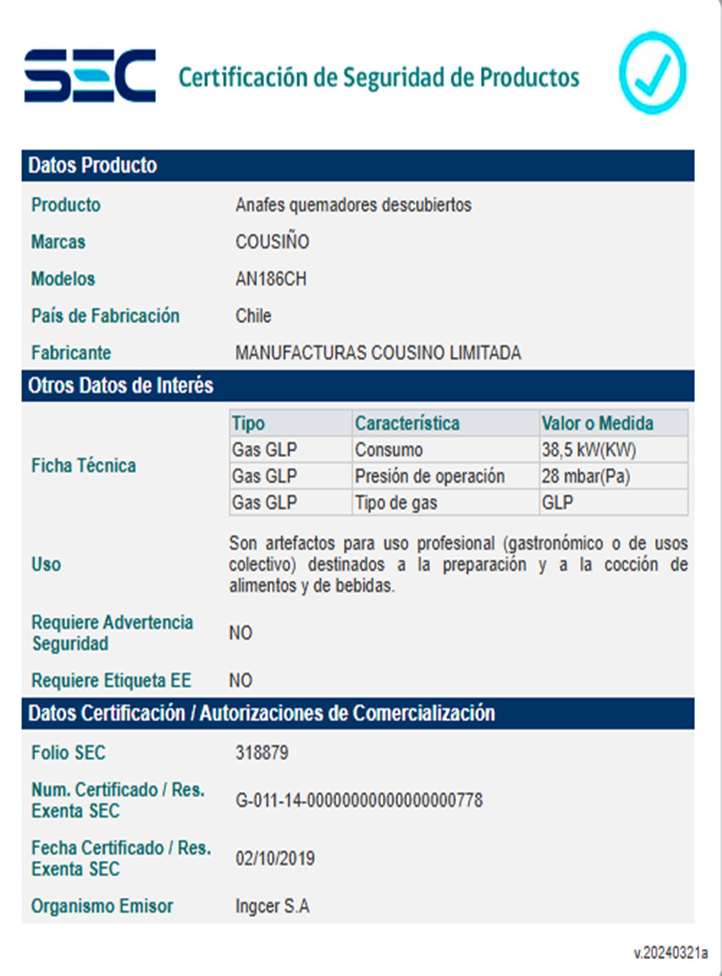 Anafe Industrial a gas 6 platos con Plancha Churrasquera.-1