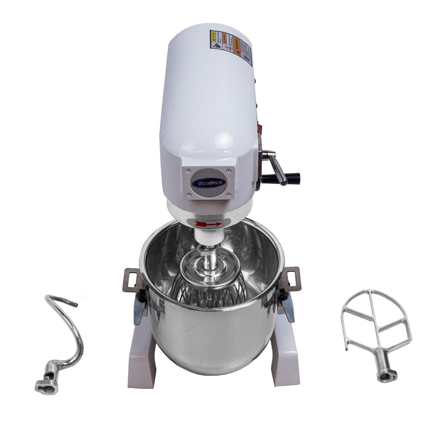 BATIDORA PASTELERA INDUSTRIAL ECOBECK DE 40 LTS, 3 VELOCIDADES-2