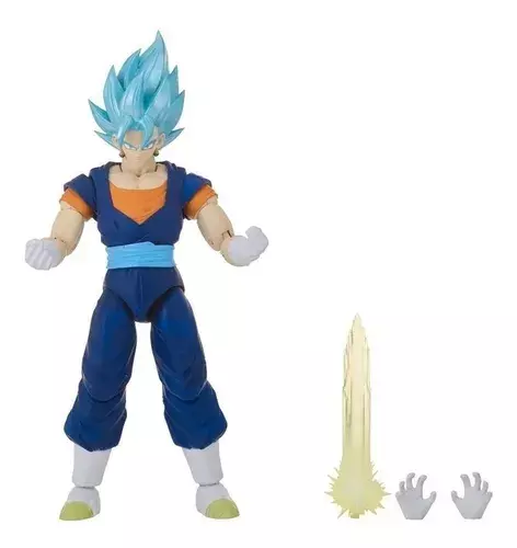Figura De Acción Super Saiyan Blue Vegito Dragon Stars Bandai-2