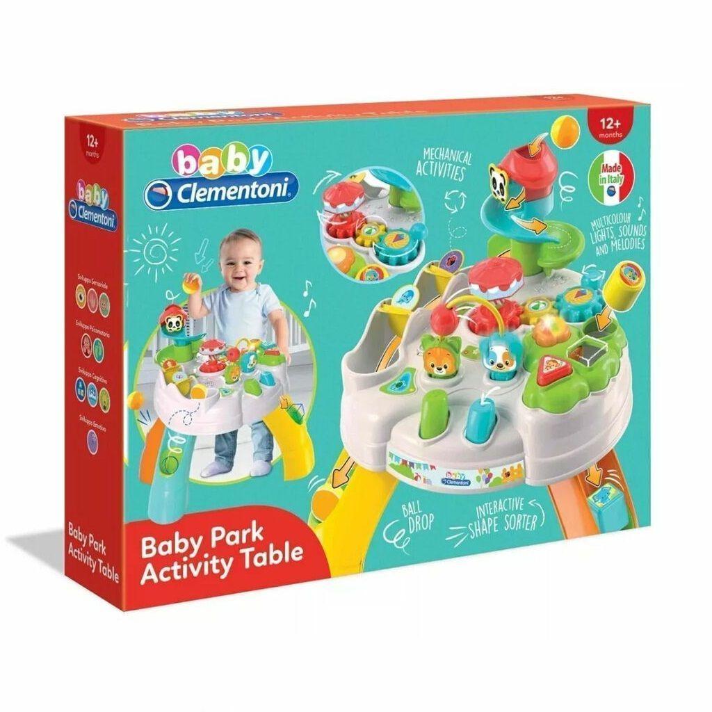 Mesa De Actividades Para Niños Clementoni Baby Park Juegos Interactivos-4