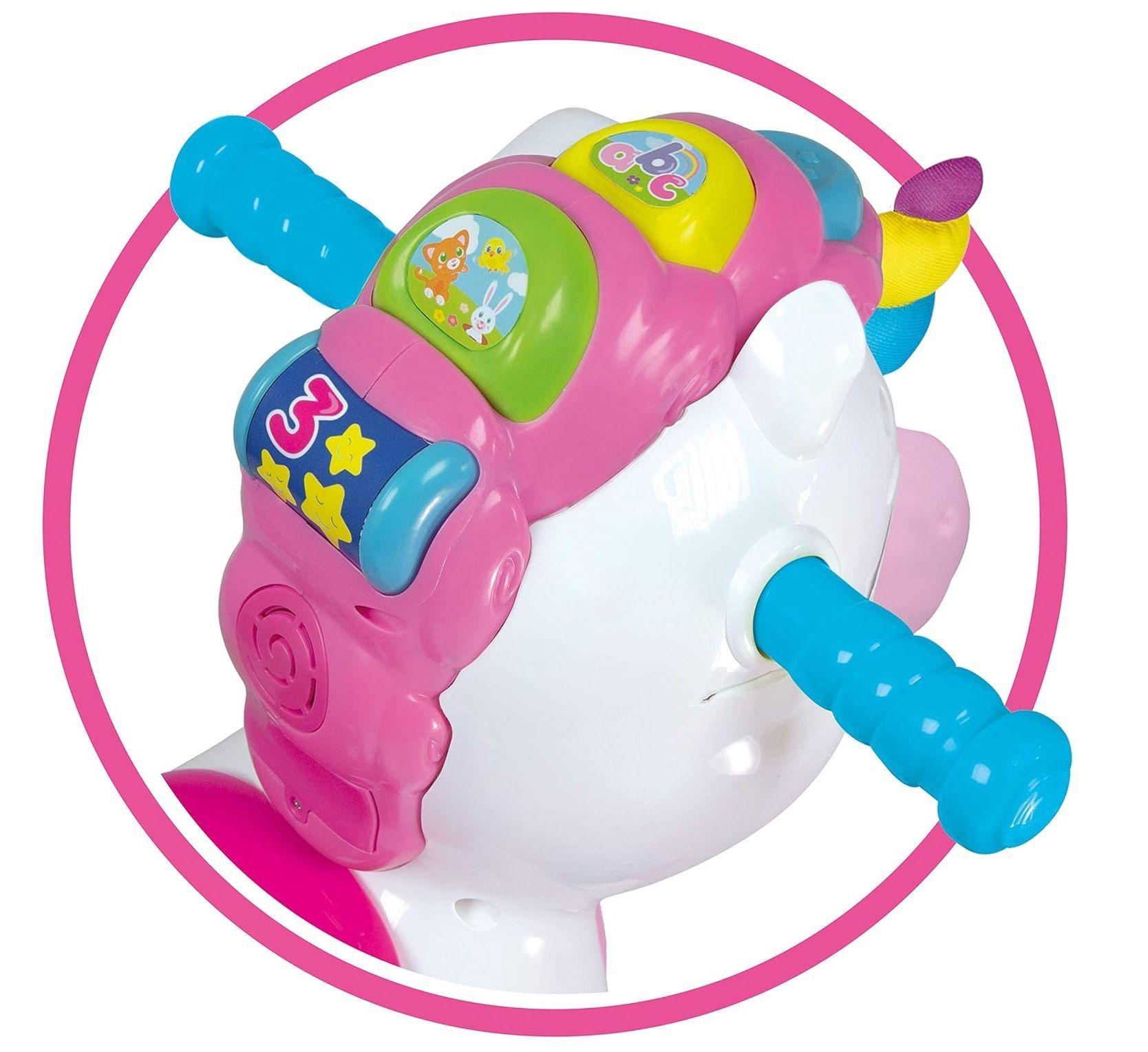 Balancin Unicornio Baby Clementoni Juegos Interactivos para niños-3