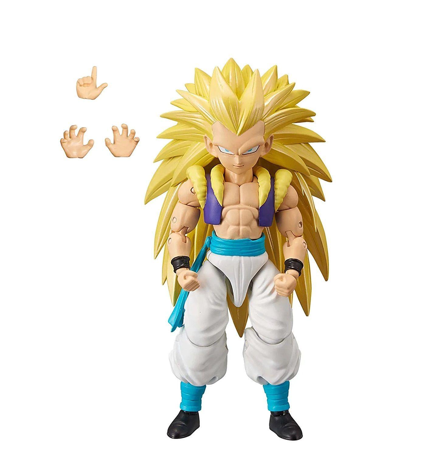 Dragon Ball Super Figura Super Saiyan 3 Gotenks Dragon Stars Bandai -3