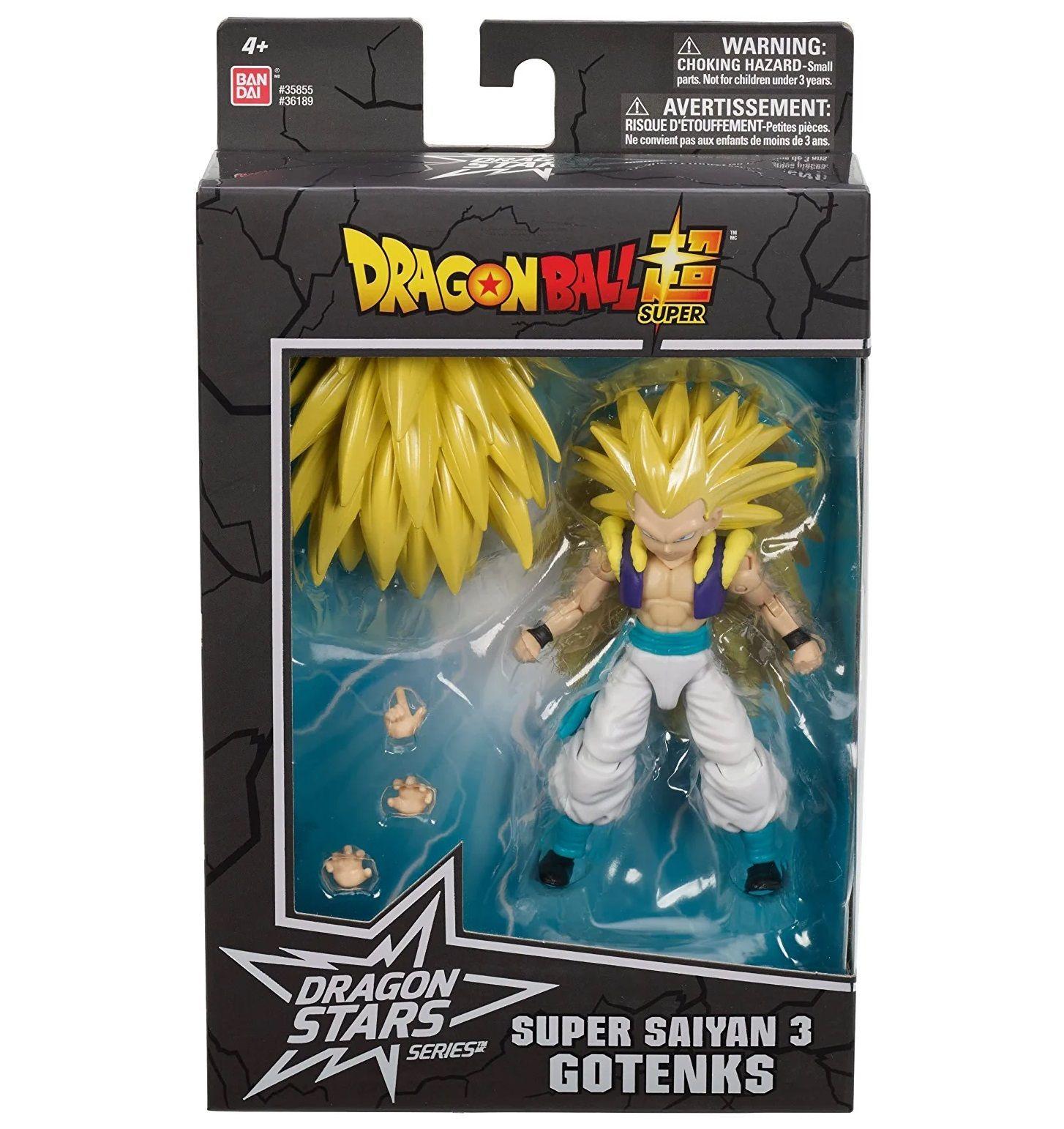 Dragon Ball Super Figura Super Saiyan 3 Gotenks Dragon Stars Bandai -4