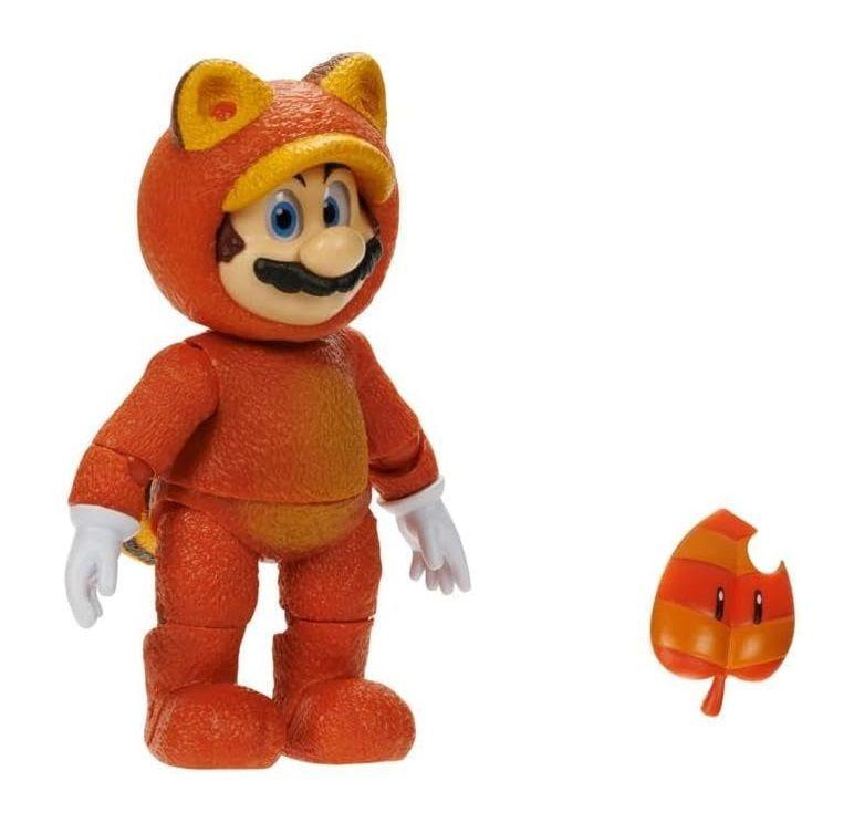 Figura Mario Tanooki Tanuki The Super Mario Bros Movie Jakks-1