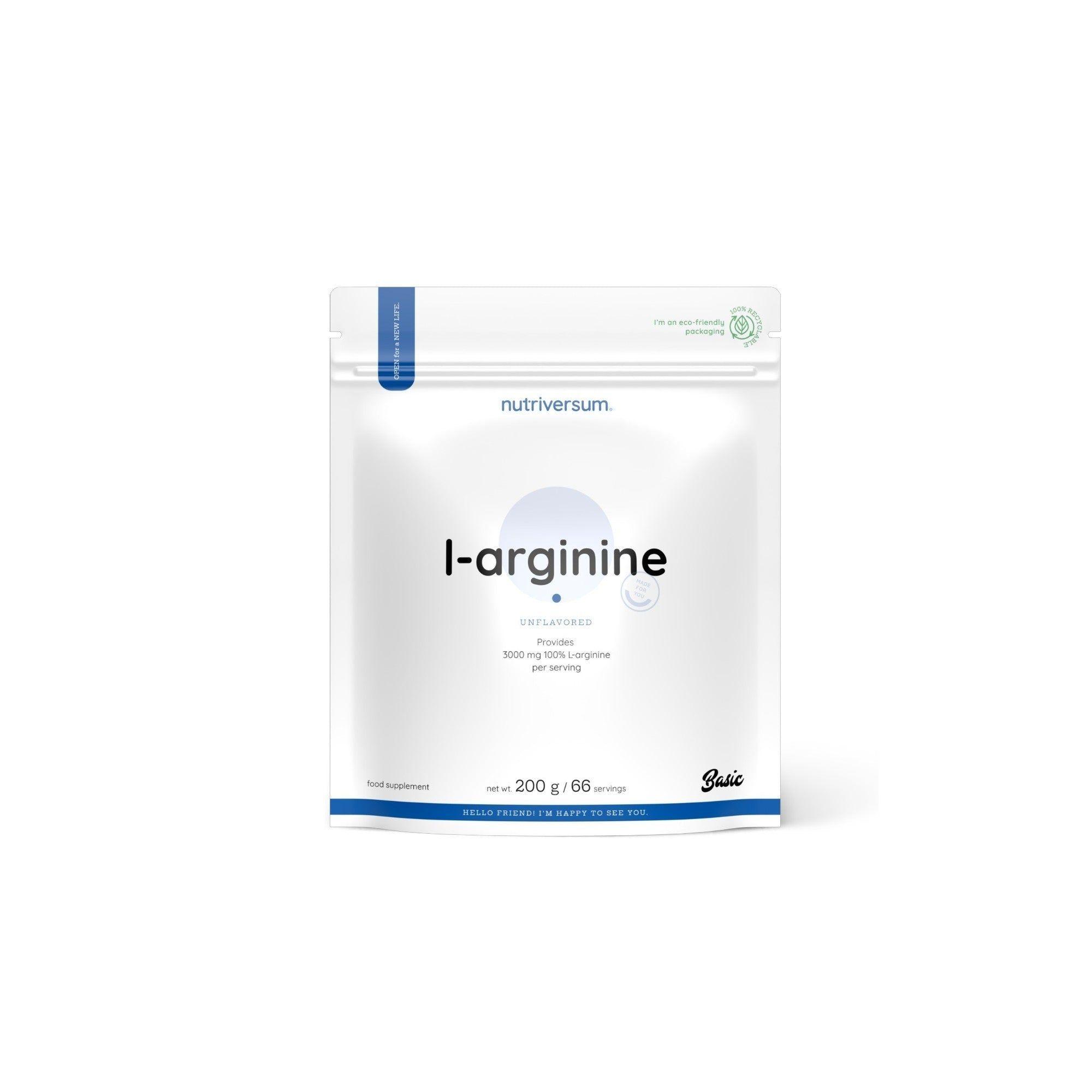 L- ARGININA 200GR 66 SERVICOS UNFLAVORED - NUTRIVERSUM-1