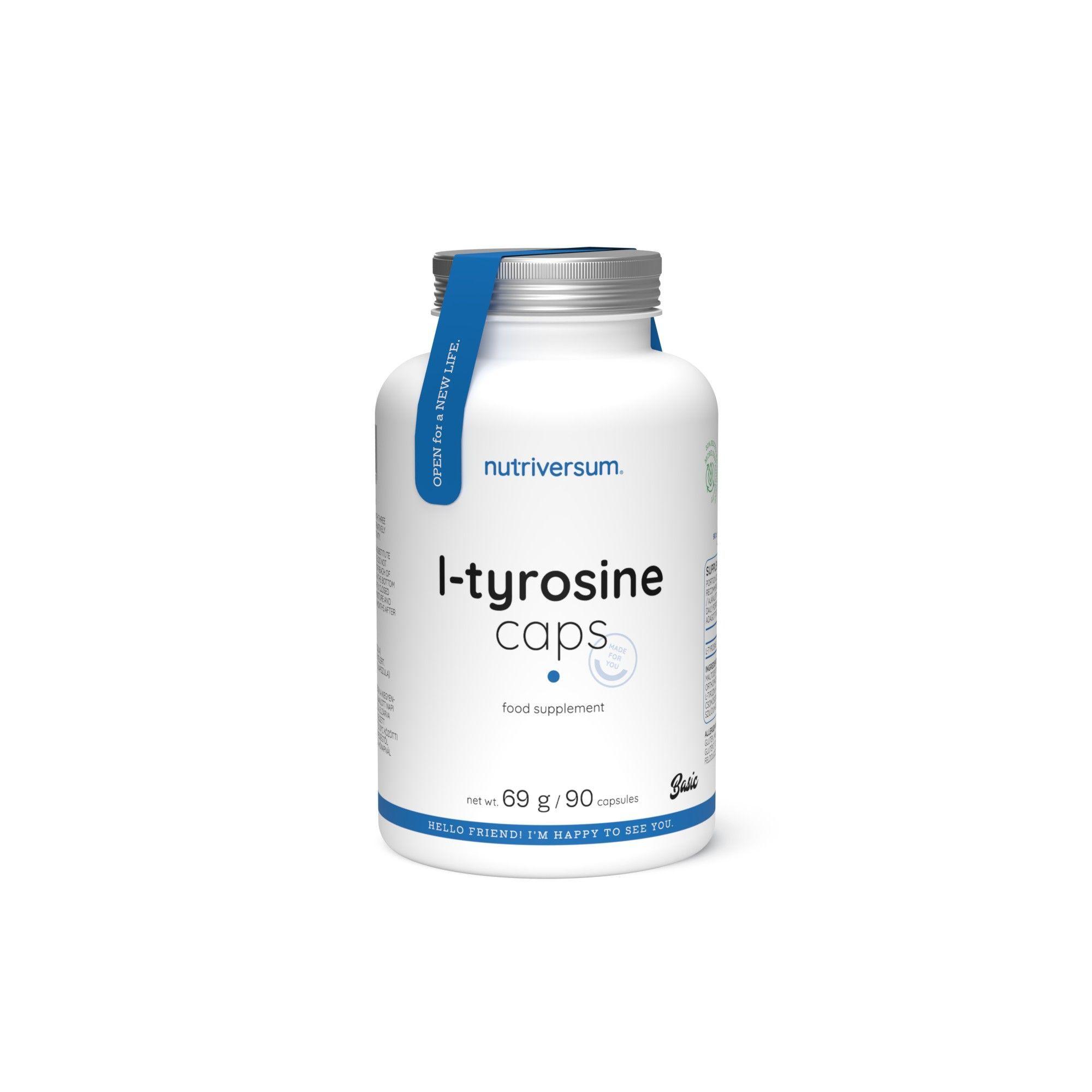 L- TYROSINA 90 CAPSULAS - NUTRIVERSUM-1