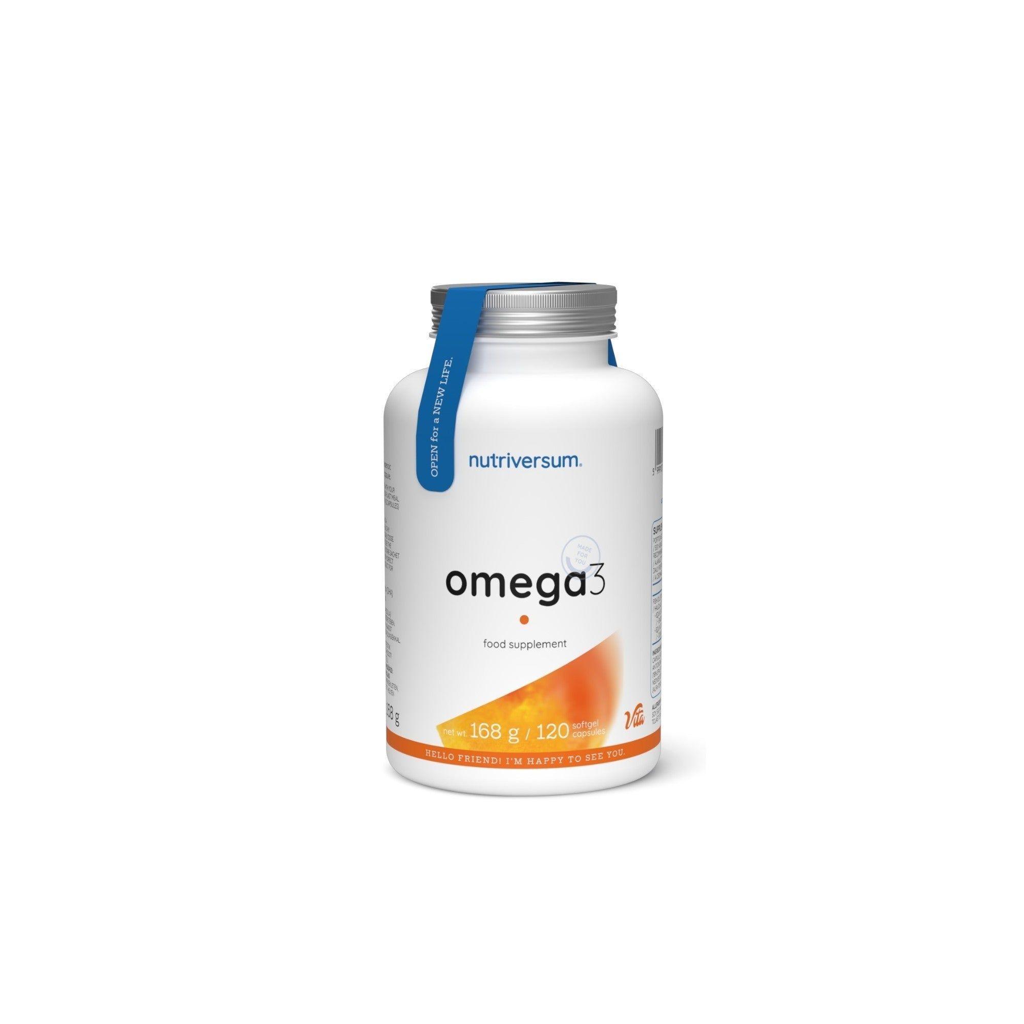 OMEGA 3 120 SOFTGELS - NUTRIVERSUM-0