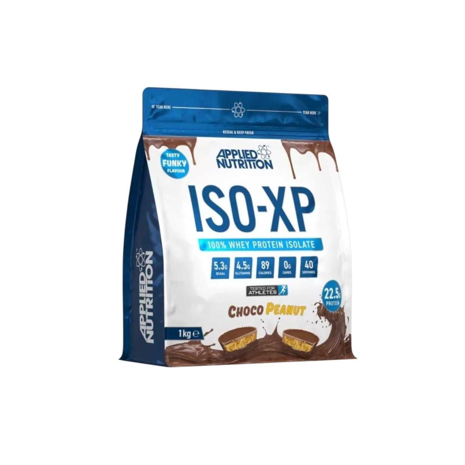 PROTEINA ISO-XP 1KG 40 SERVICIOS CHOCO PEANUT - APPLIED NUTRITION-0