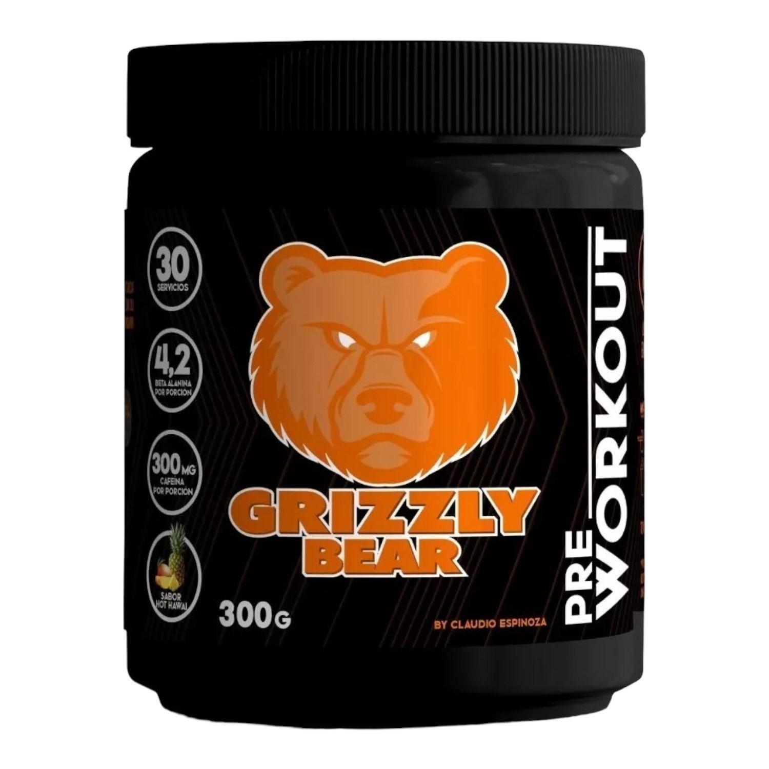 PRE WORKOUT GRIZZLY BEAR – 30 SERVICIOS - Piña-0