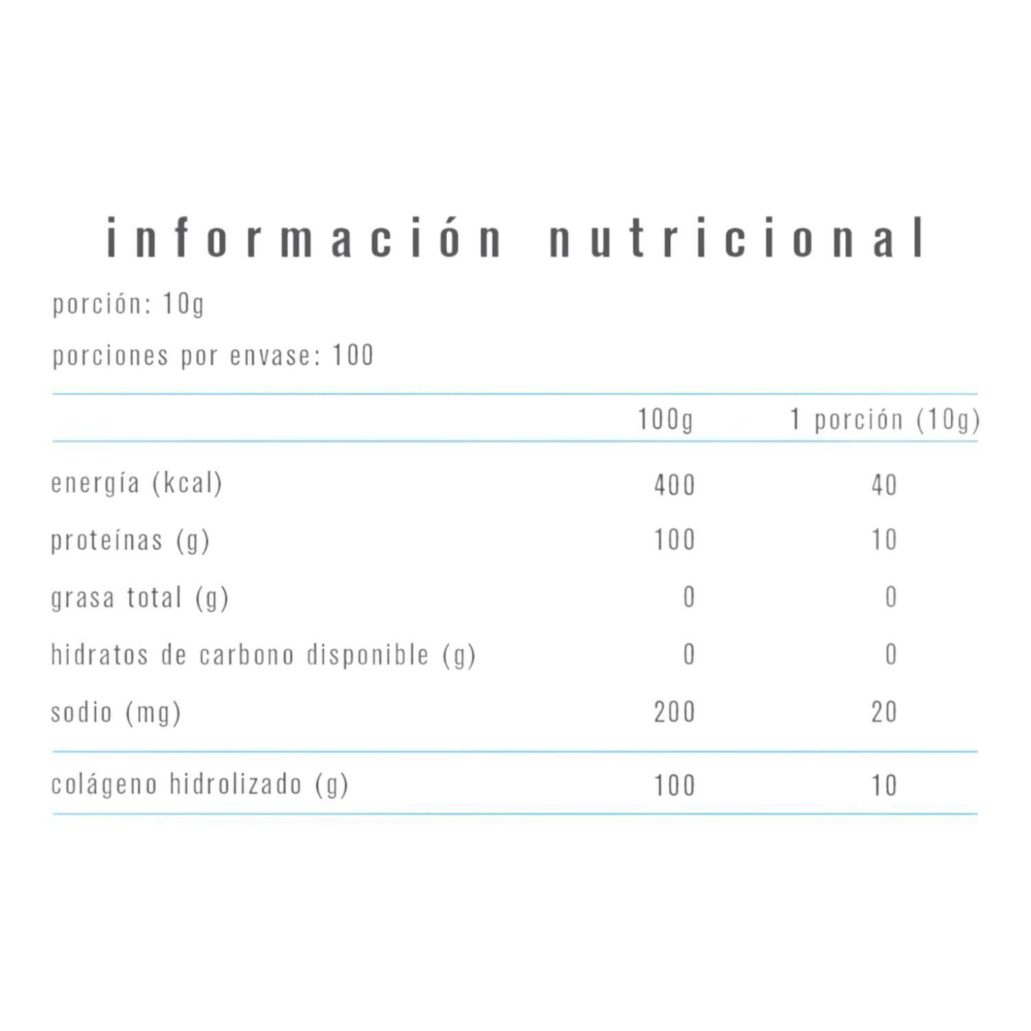 COLAGENO HIDROLIZADO PEPTIDOS 1KILO 100 SV - ALPHA MEDICA-2