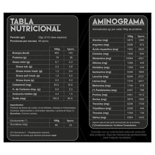 Proteína Grizzly Bears 2kg  - Vainilla - 60sv-1