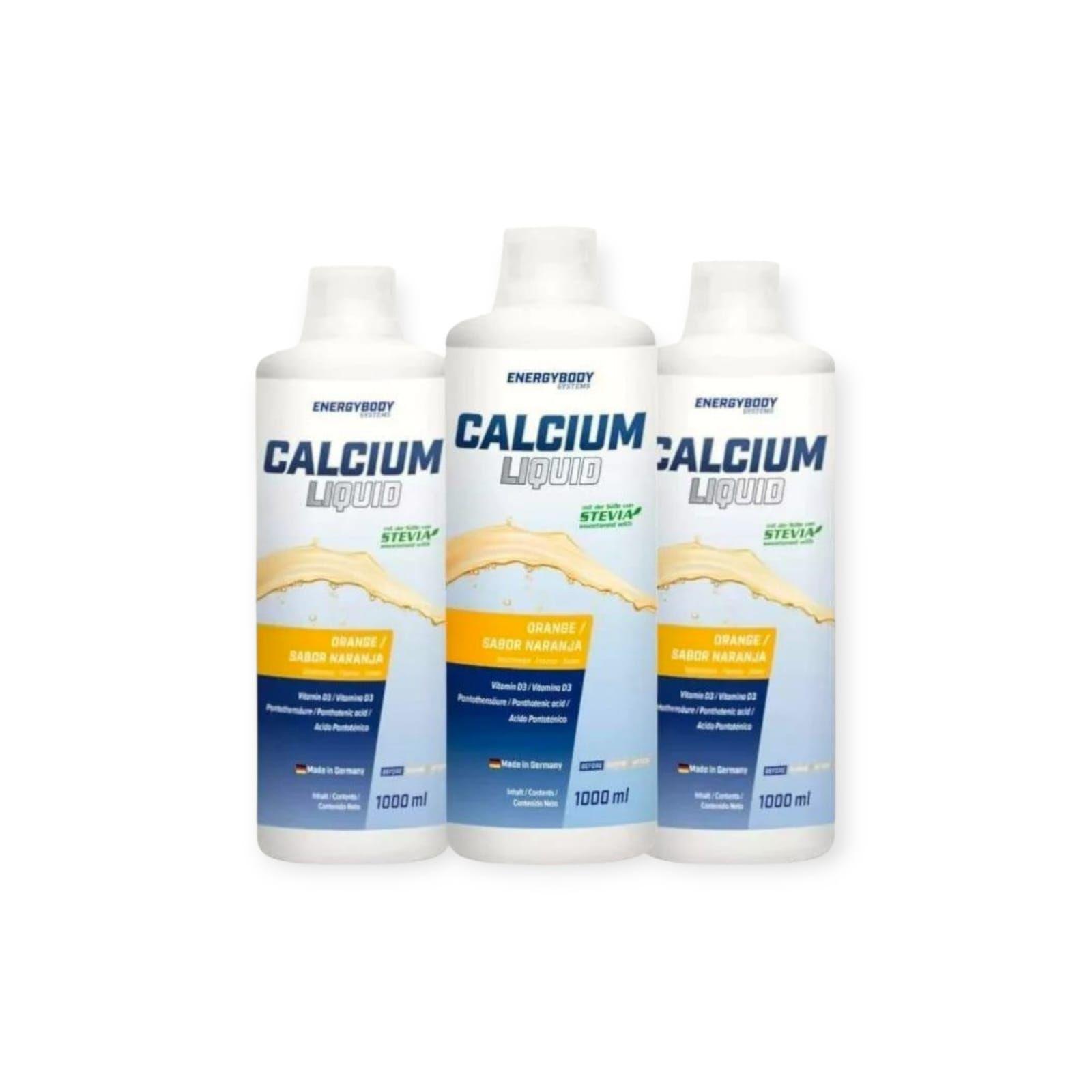 PACK 3 CALCIO LIQUIDO SABOR NARANJA ENERGYBODY 3L-0