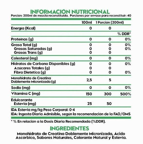 PROTEINA HIDROLIZADA DULCE DE LECHE 2,3 LB + CREATINA 40 SV MANGO MARACUYA-2