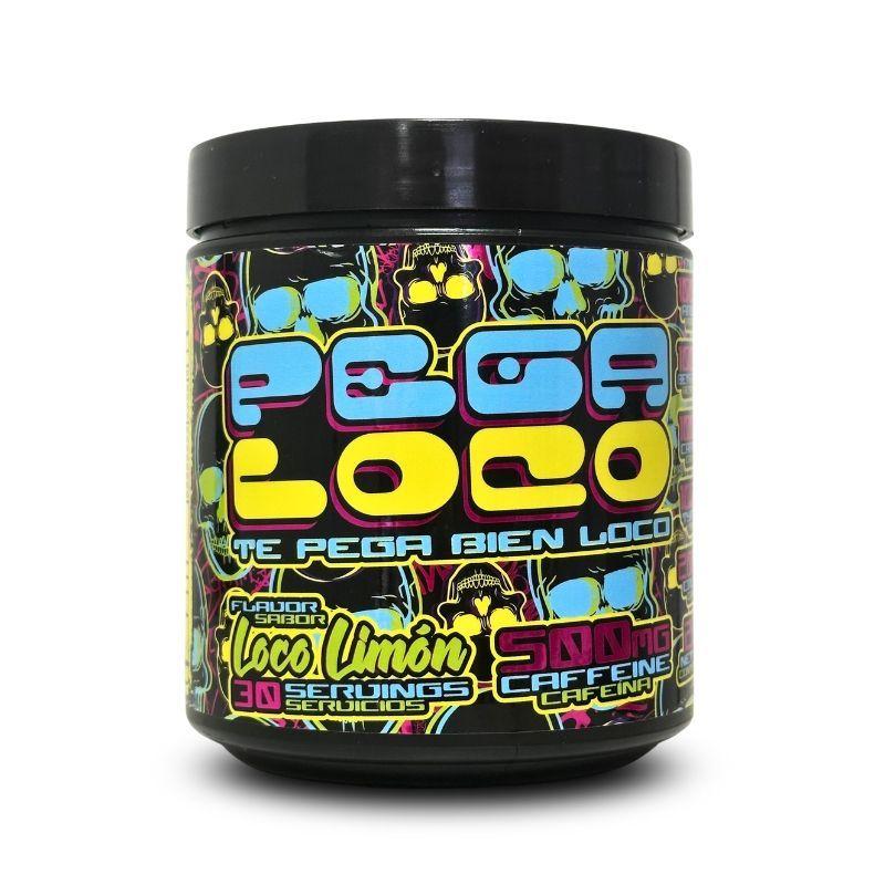 Pre Entreno 30 Serv Sabor Loco Limón - PegaLoco-0