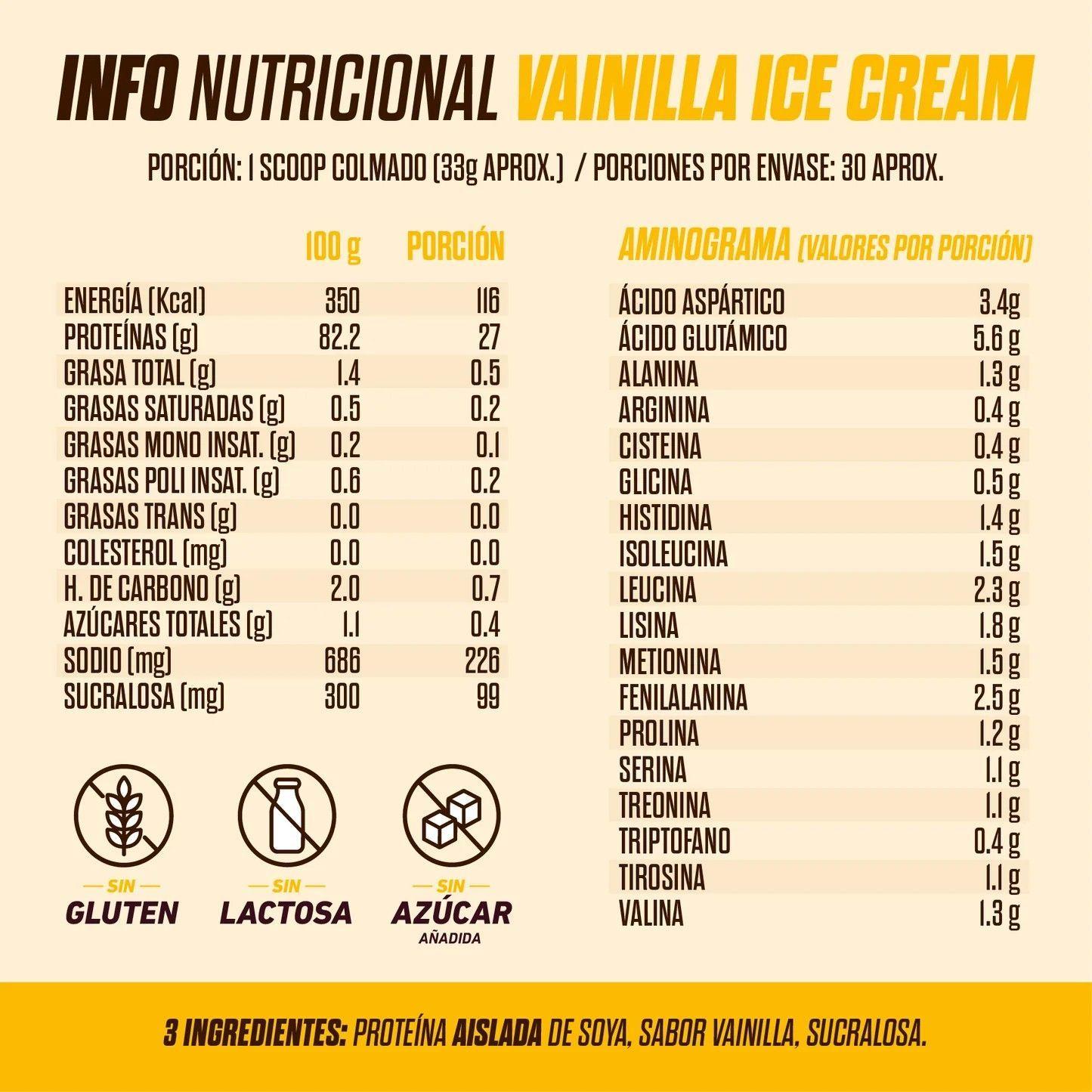 PROTEÍNA VEGETAL AISLADA DE SOYA VAINILLA ICE CREAM-1